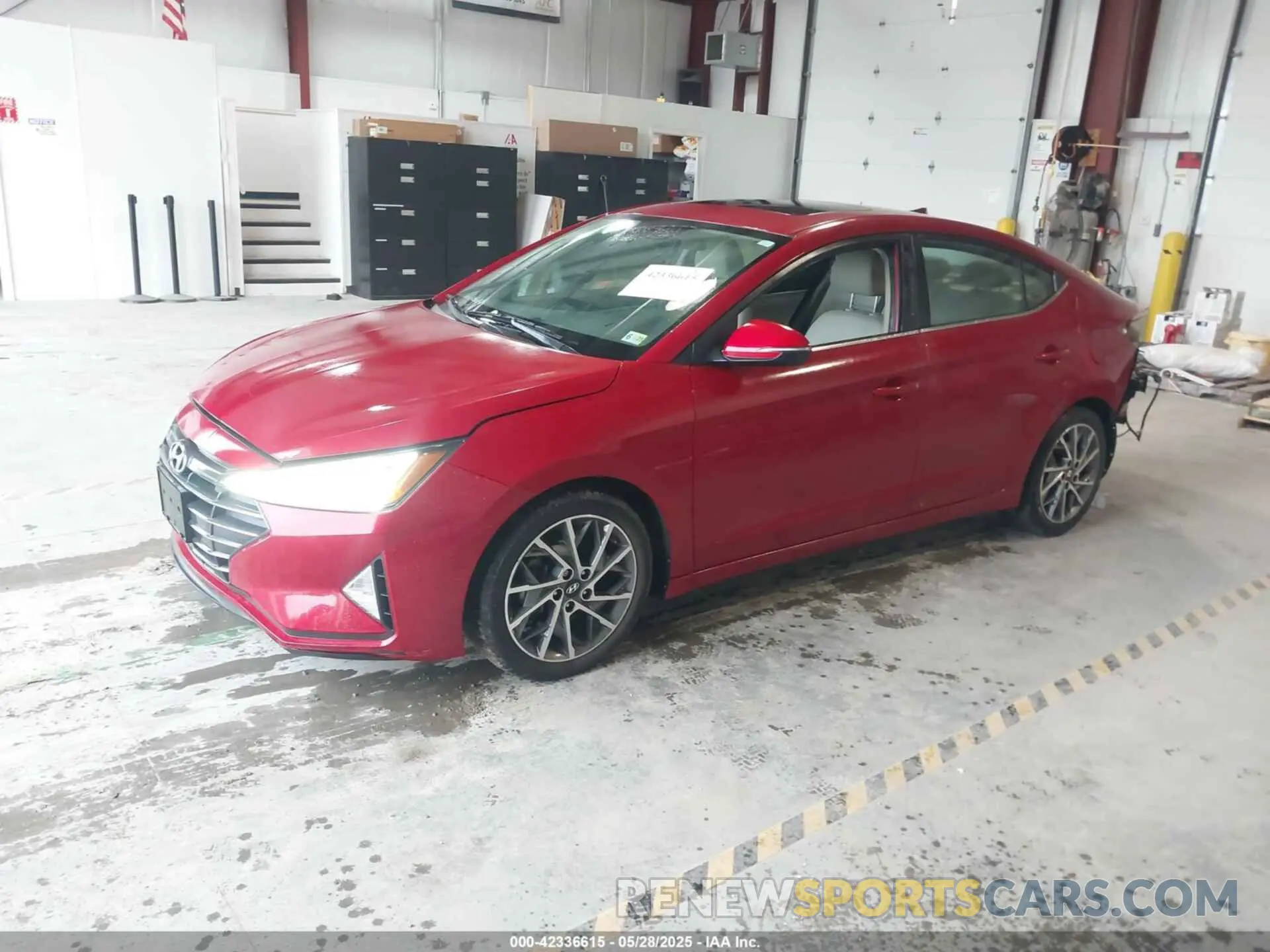 2 Photograph of a damaged car KMHD84LF6LU897402 HYUNDAI ELANTRA 2020