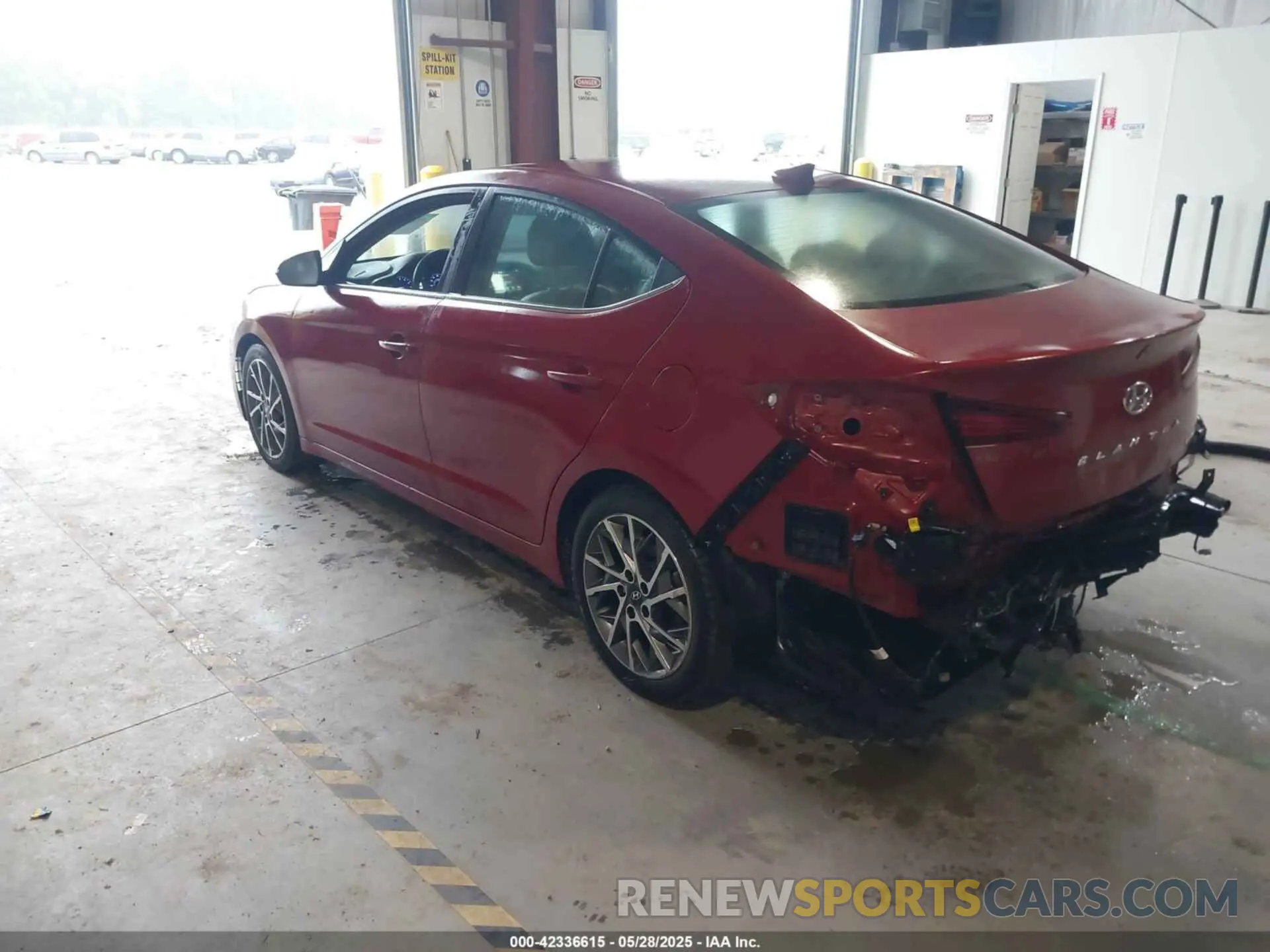 3 Photograph of a damaged car KMHD84LF6LU897402 HYUNDAI ELANTRA 2020