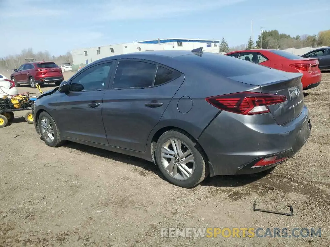 2 Photograph of a damaged car KMHD84LF6LU954102 HYUNDAI ELANTRA 2020