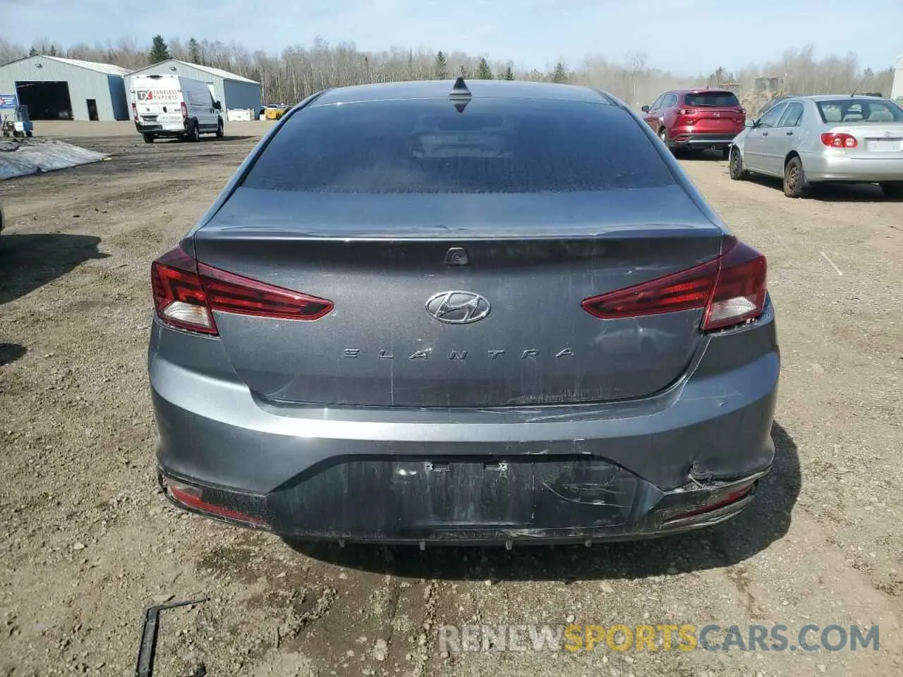 6 Photograph of a damaged car KMHD84LF6LU954102 HYUNDAI ELANTRA 2020