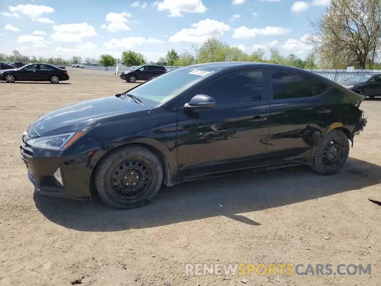 1 Photograph of a damaged car KMHD84LF6LU956044 HYUNDAI ELANTRA 2020
