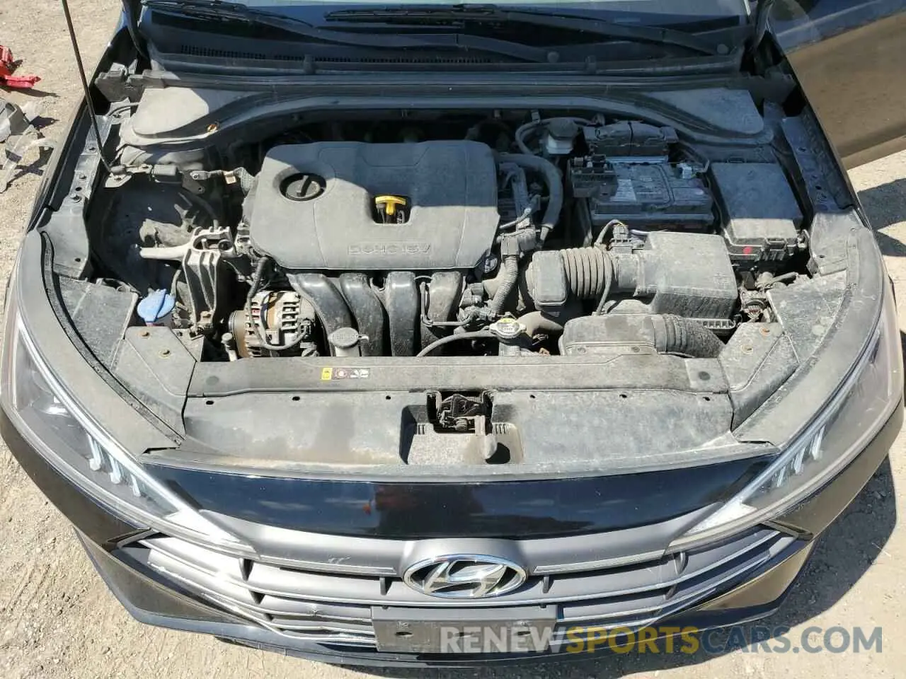 11 Photograph of a damaged car KMHD84LF6LU956044 HYUNDAI ELANTRA 2020