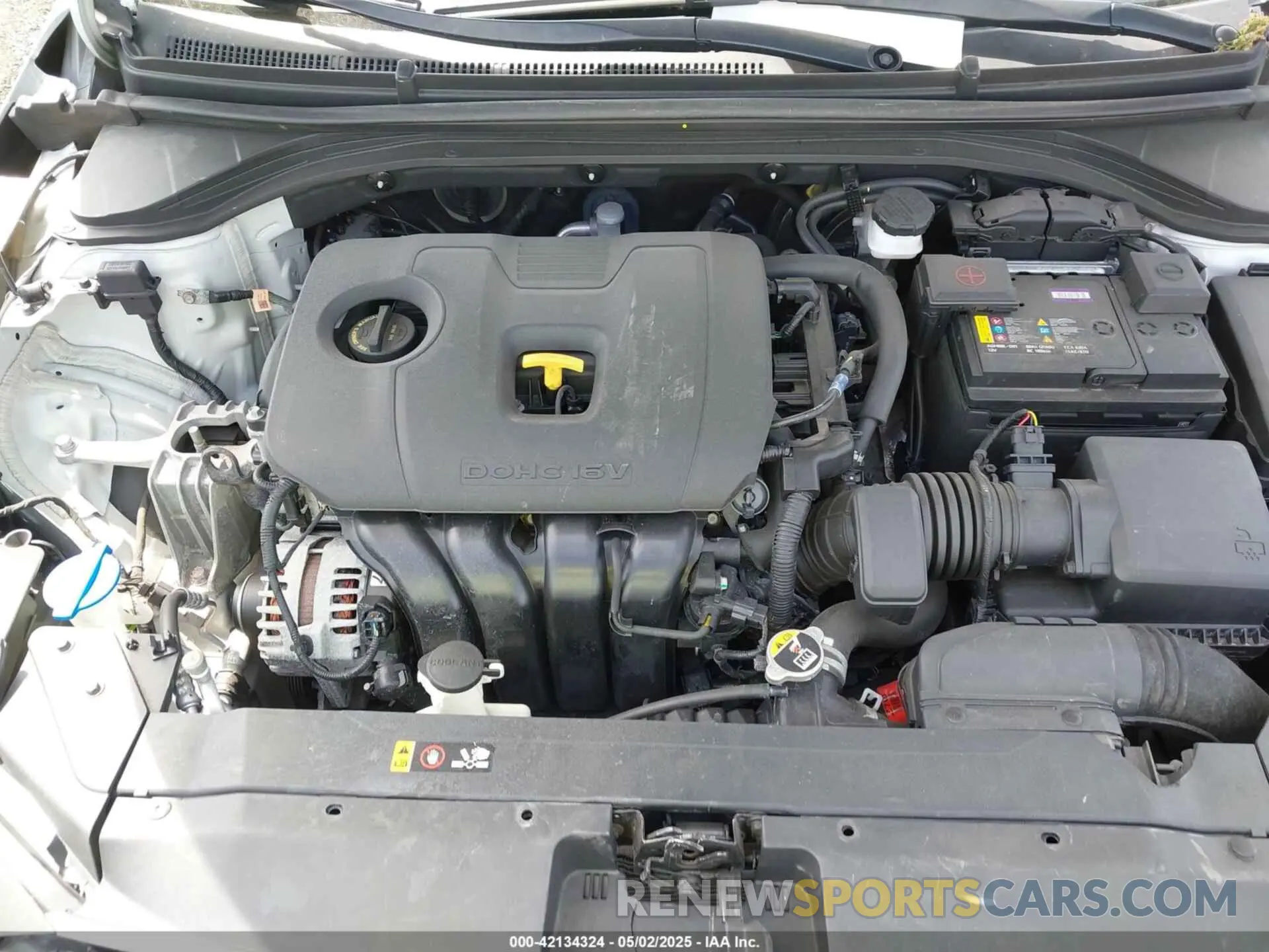 10 Photograph of a damaged car KMHD84LF6LU960921 HYUNDAI ELANTRA 2020
