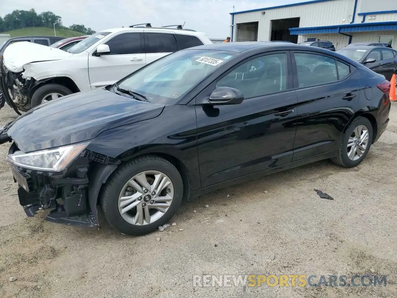 1 Photograph of a damaged car KMHD84LF6LU986502 HYUNDAI ELANTRA 2020