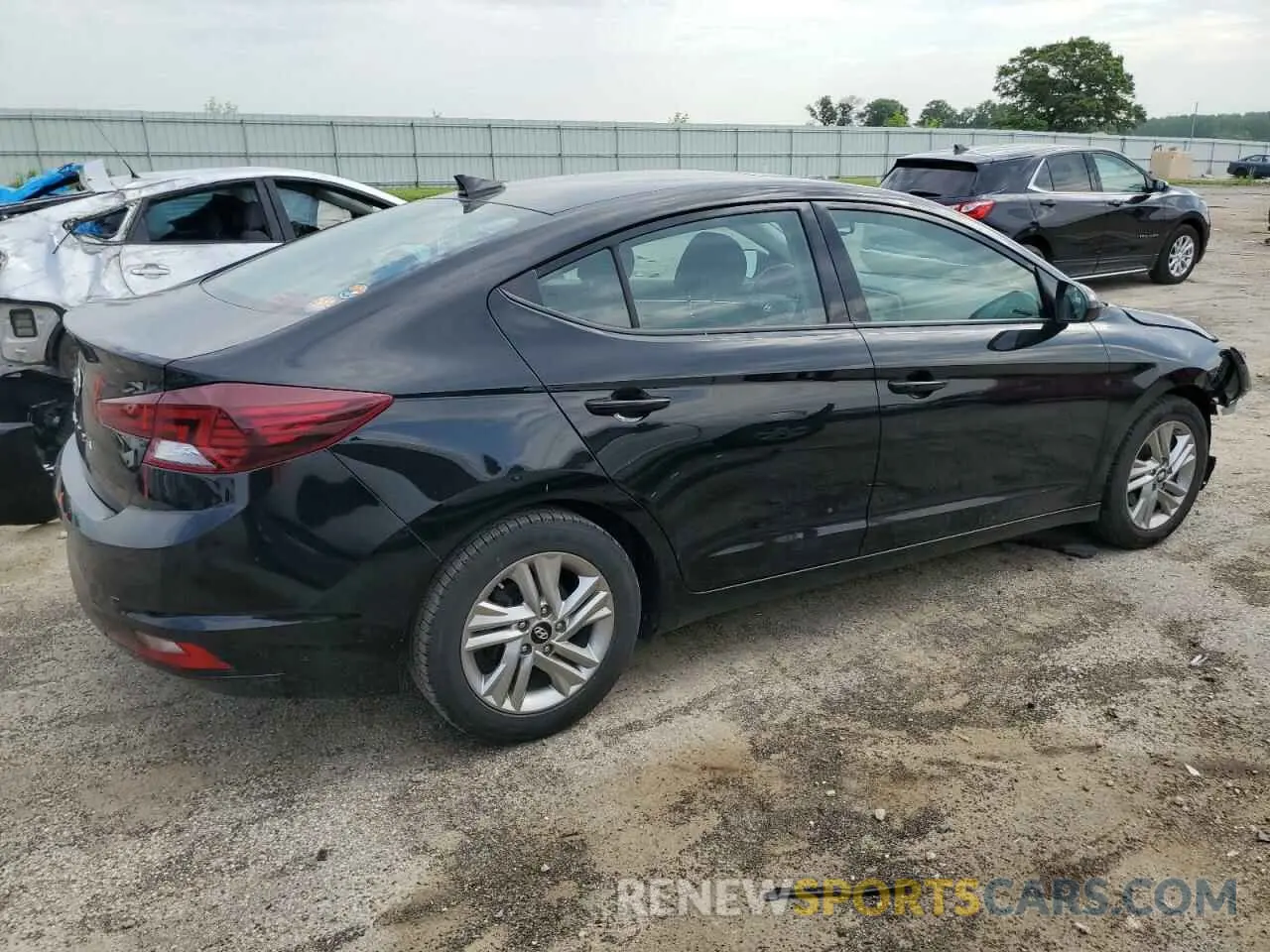 3 Photograph of a damaged car KMHD84LF6LU986502 HYUNDAI ELANTRA 2020