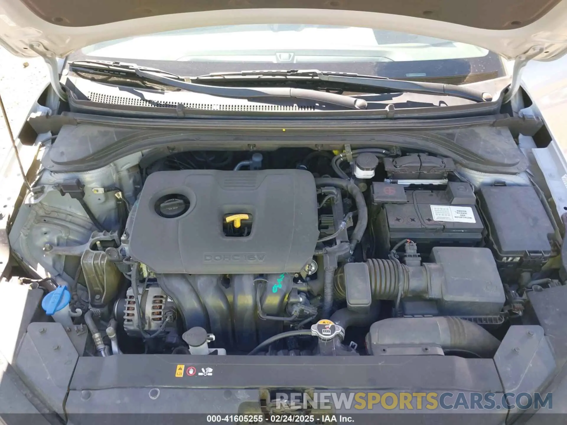 10 Photograph of a damaged car KMHD84LF7LU021230 HYUNDAI ELANTRA 2020