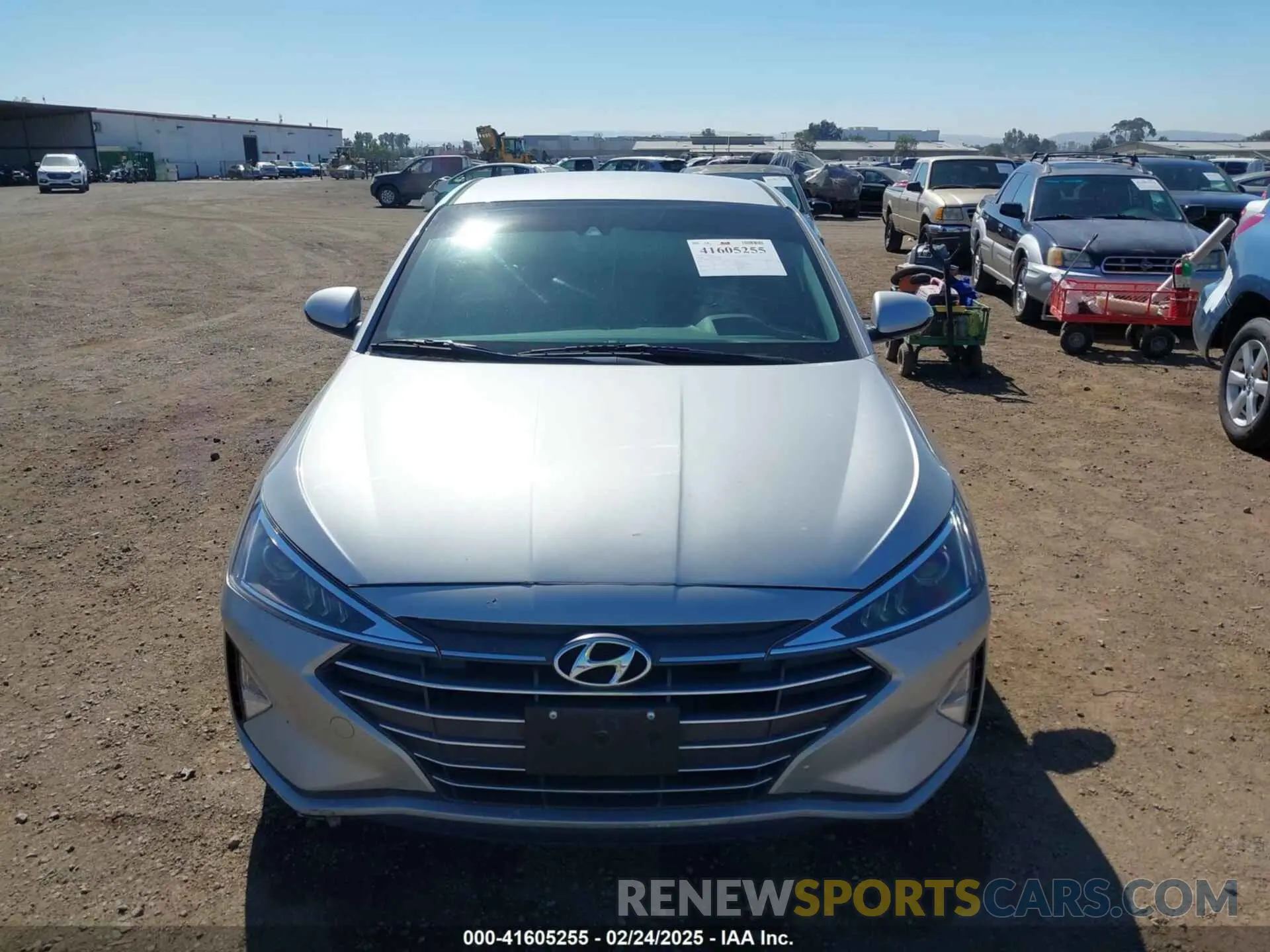 13 Photograph of a damaged car KMHD84LF7LU021230 HYUNDAI ELANTRA 2020