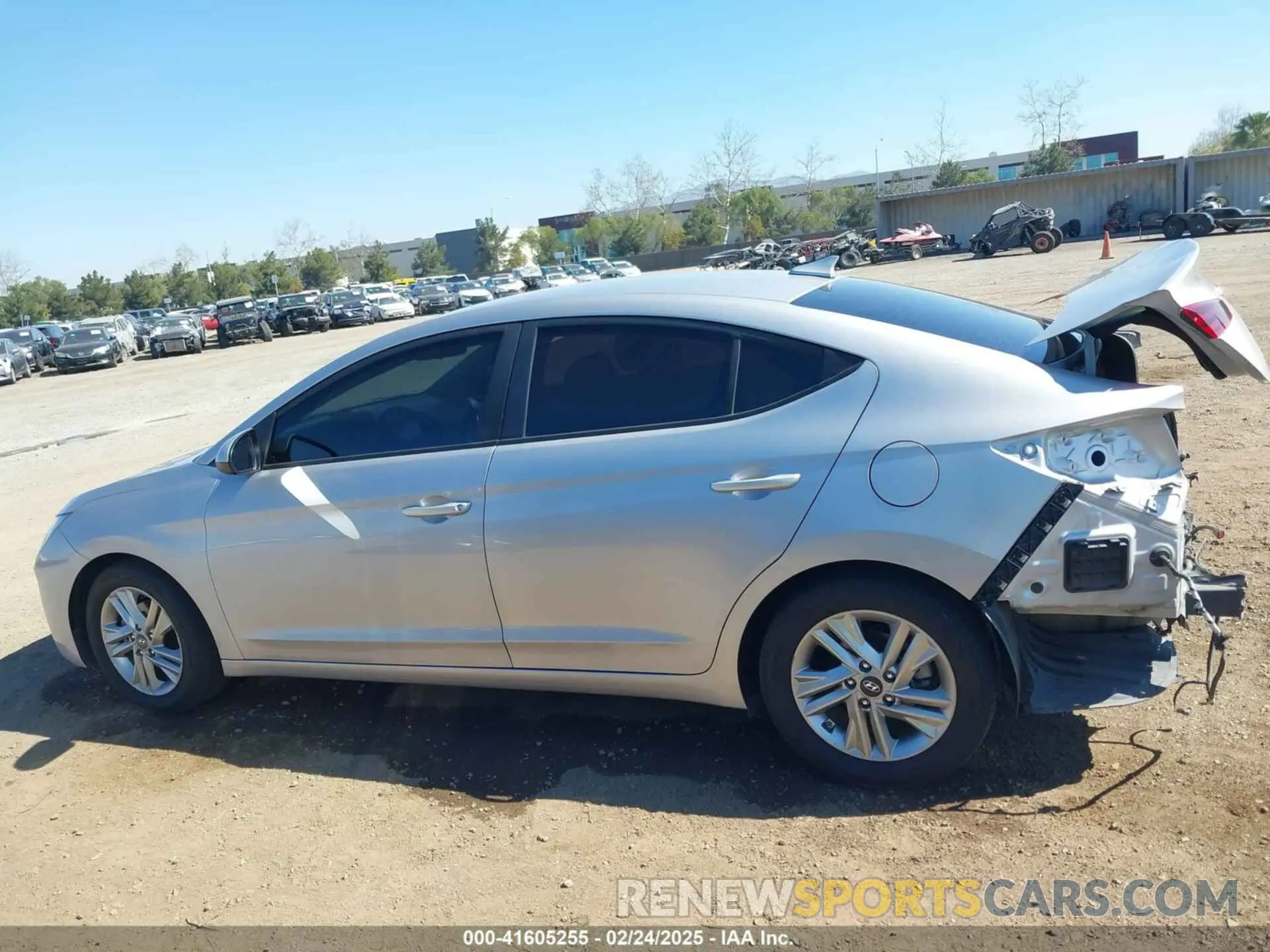 15 Photograph of a damaged car KMHD84LF7LU021230 HYUNDAI ELANTRA 2020