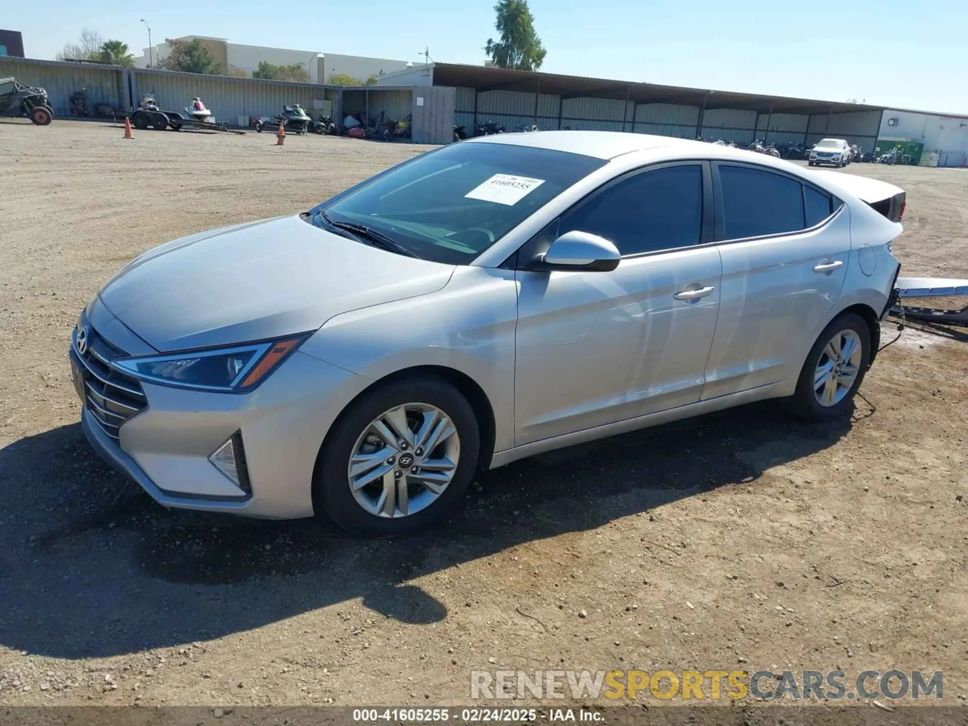 2 Photograph of a damaged car KMHD84LF7LU021230 HYUNDAI ELANTRA 2020