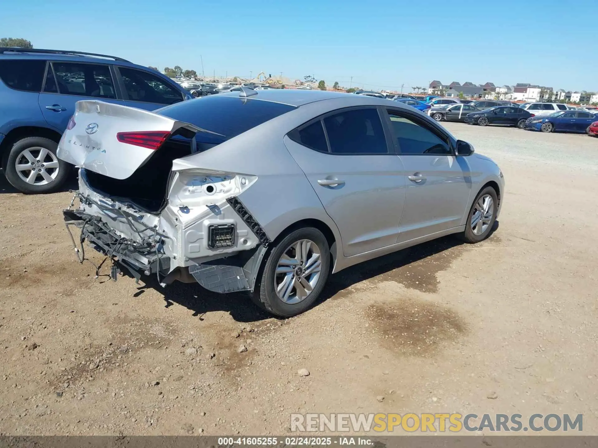 4 Photograph of a damaged car KMHD84LF7LU021230 HYUNDAI ELANTRA 2020