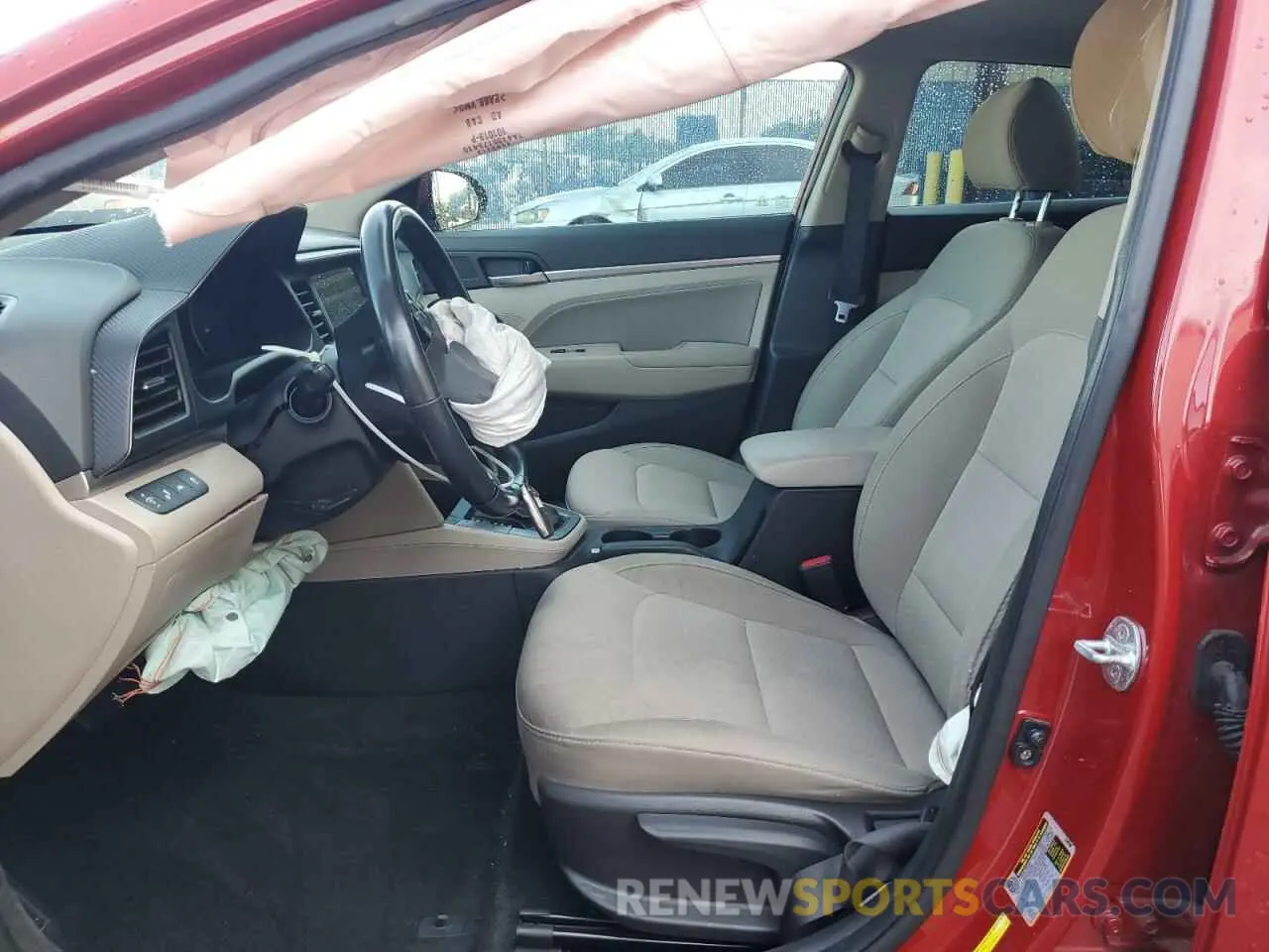 7 Photograph of a damaged car KMHD84LF7LU039999 HYUNDAI ELANTRA 2020