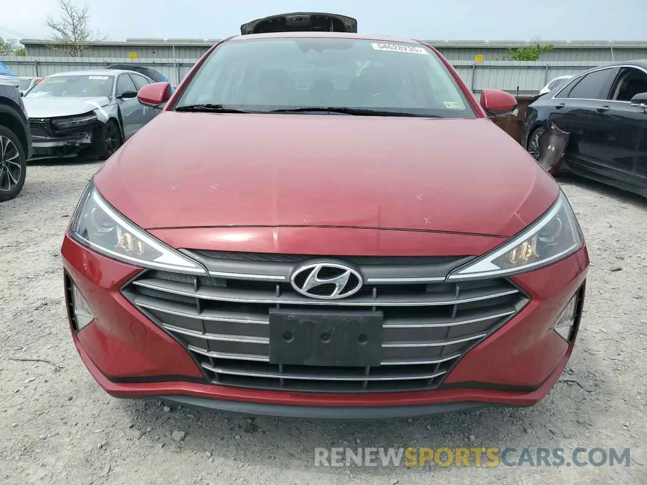 5 Photograph of a damaged car KMHD84LF7LU075109 HYUNDAI ELANTRA 2020