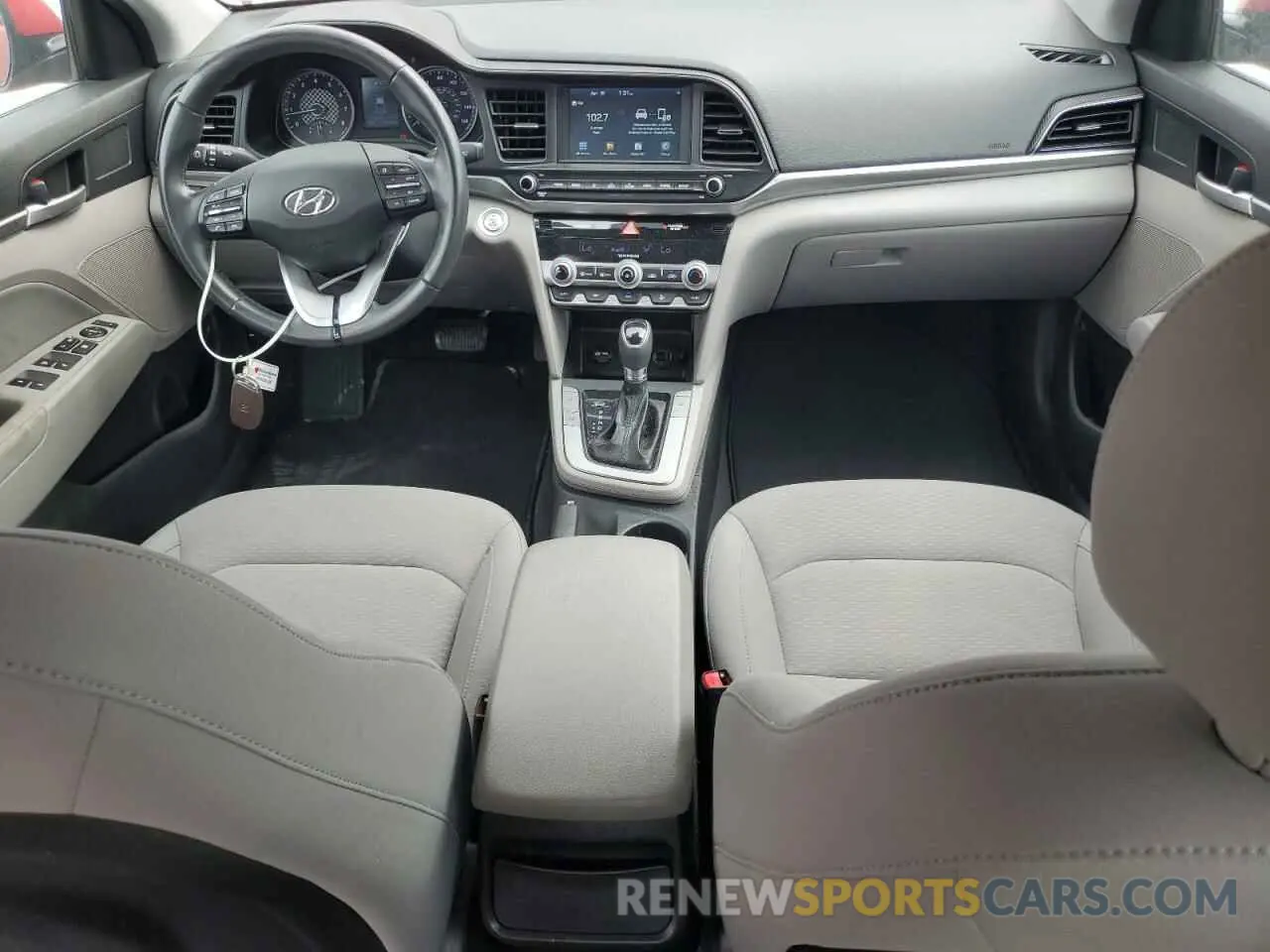 8 Photograph of a damaged car KMHD84LF7LU075109 HYUNDAI ELANTRA 2020