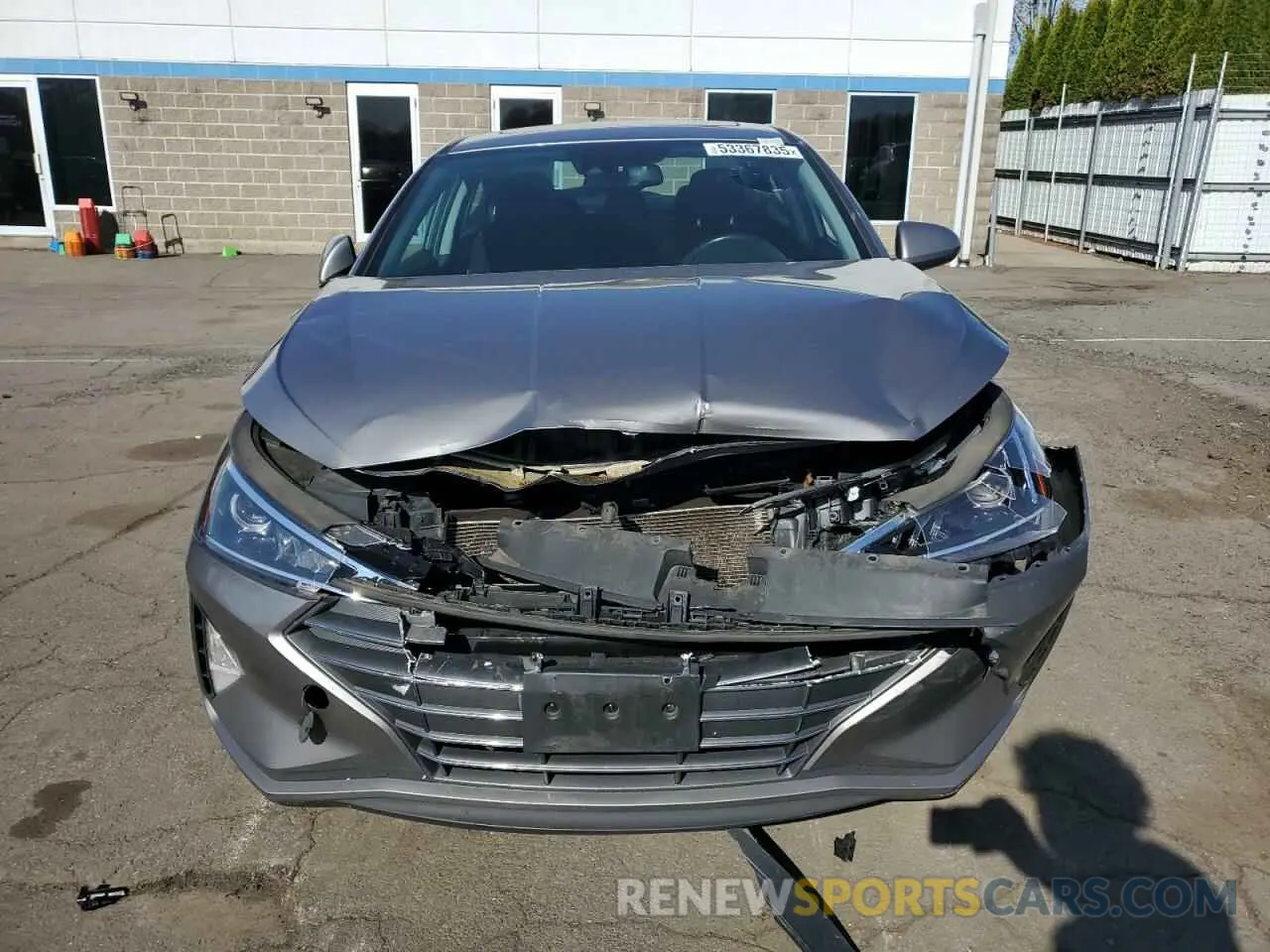 5 Photograph of a damaged car KMHD84LF7LU077488 HYUNDAI ELANTRA 2020