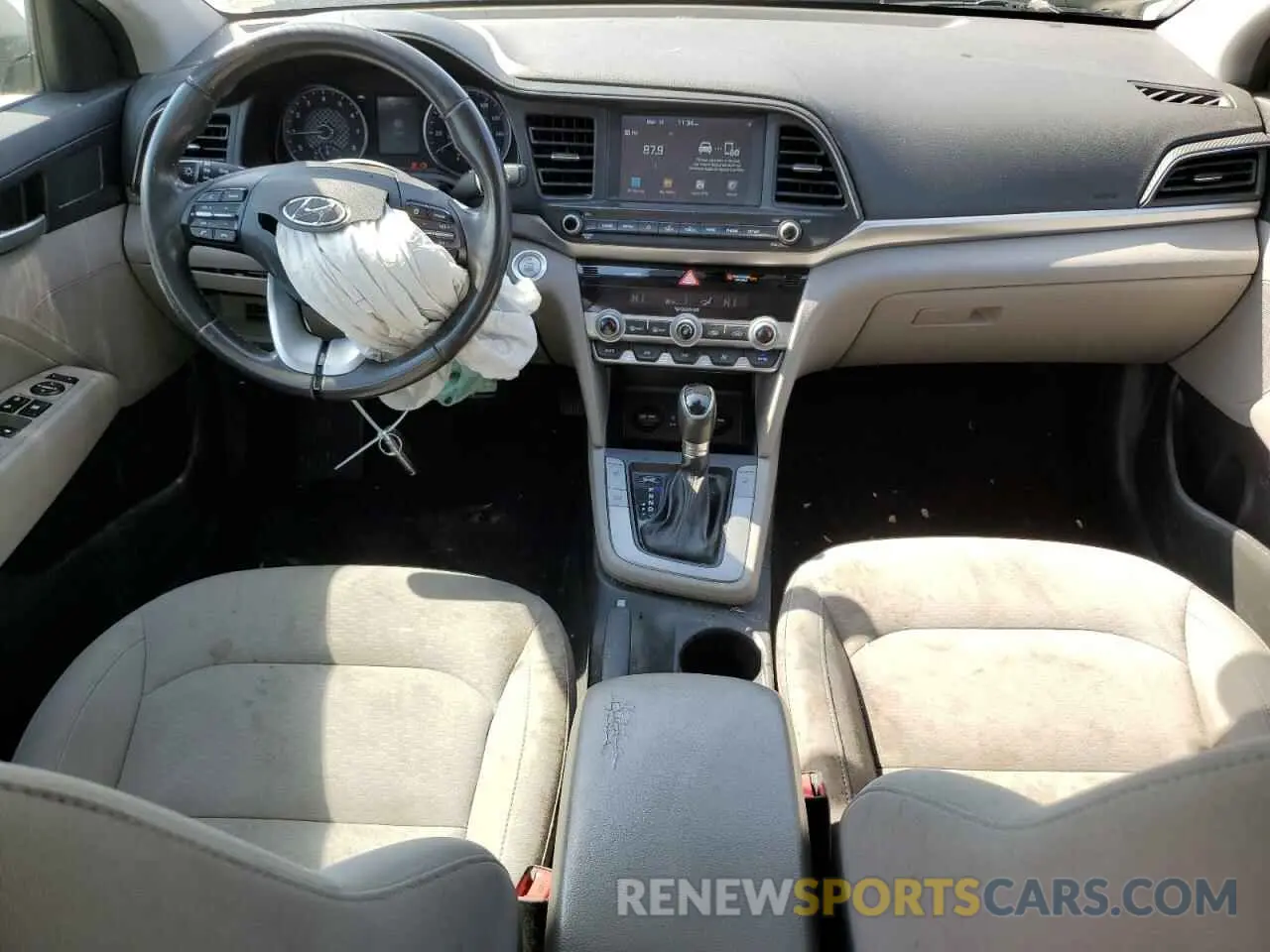 8 Photograph of a damaged car KMHD84LF7LU099393 HYUNDAI ELANTRA 2020