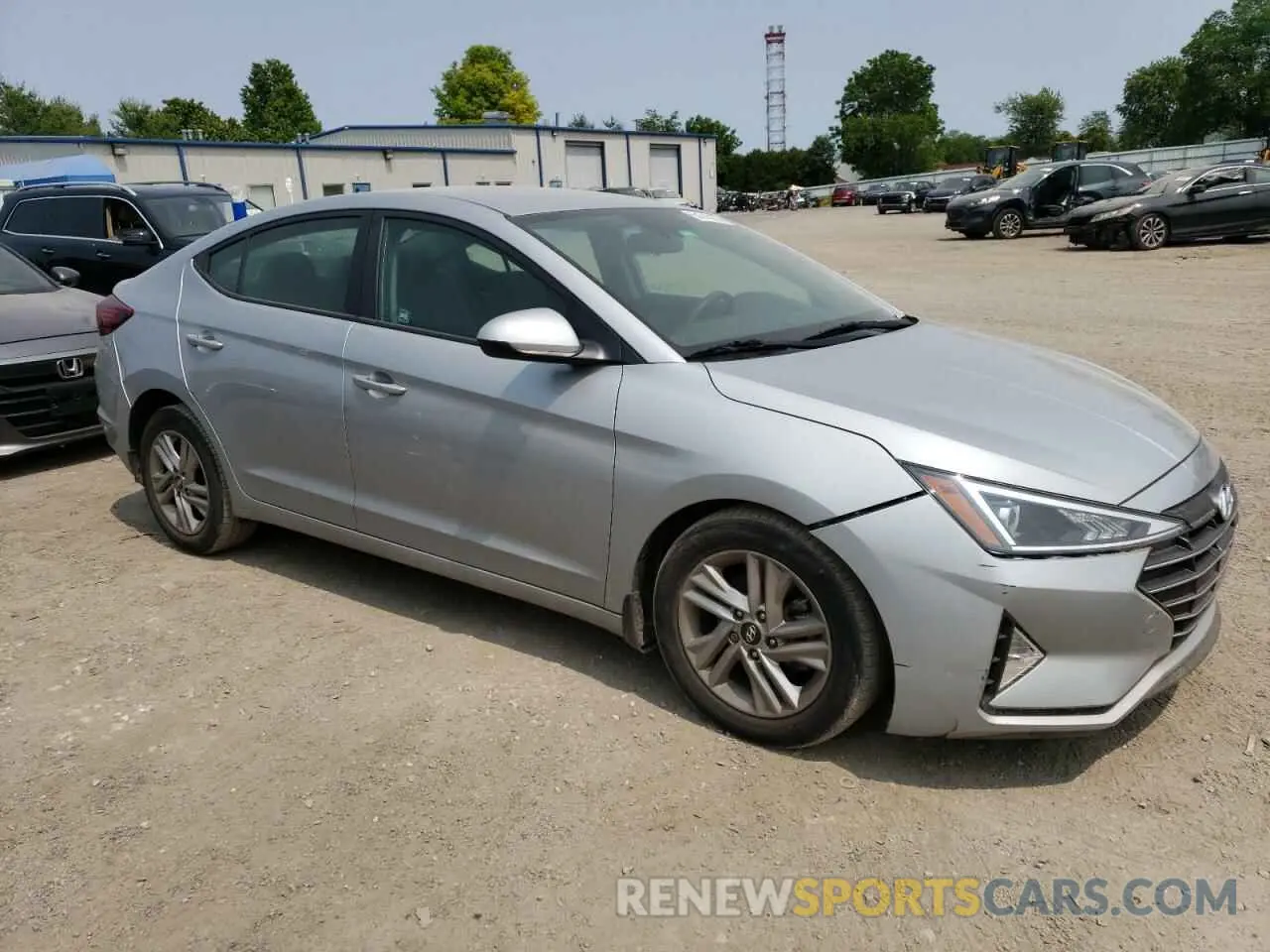 4 Photograph of a damaged car KMHD84LF7LU101112 HYUNDAI ELANTRA 2020
