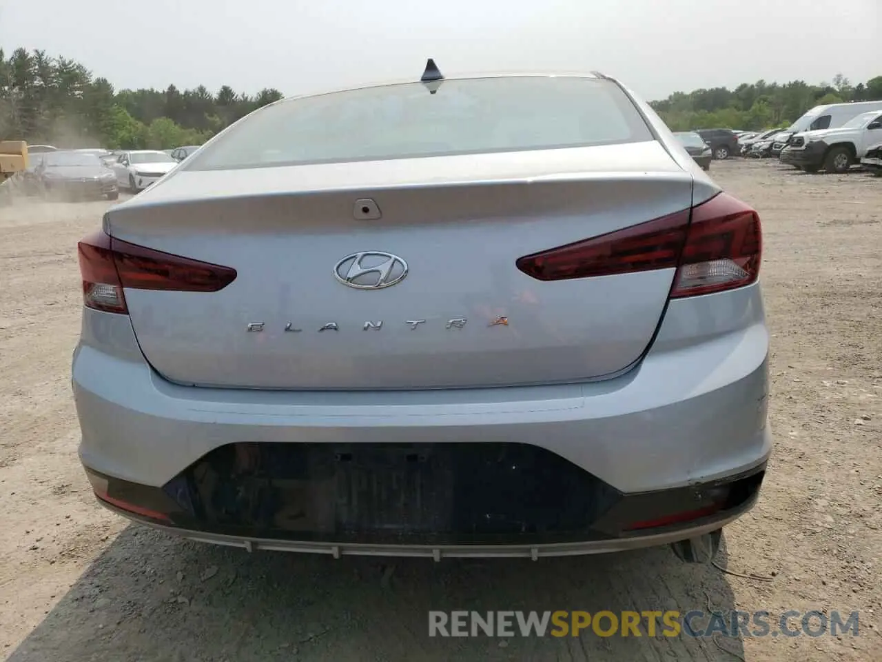 6 Photograph of a damaged car KMHD84LF7LU101112 HYUNDAI ELANTRA 2020