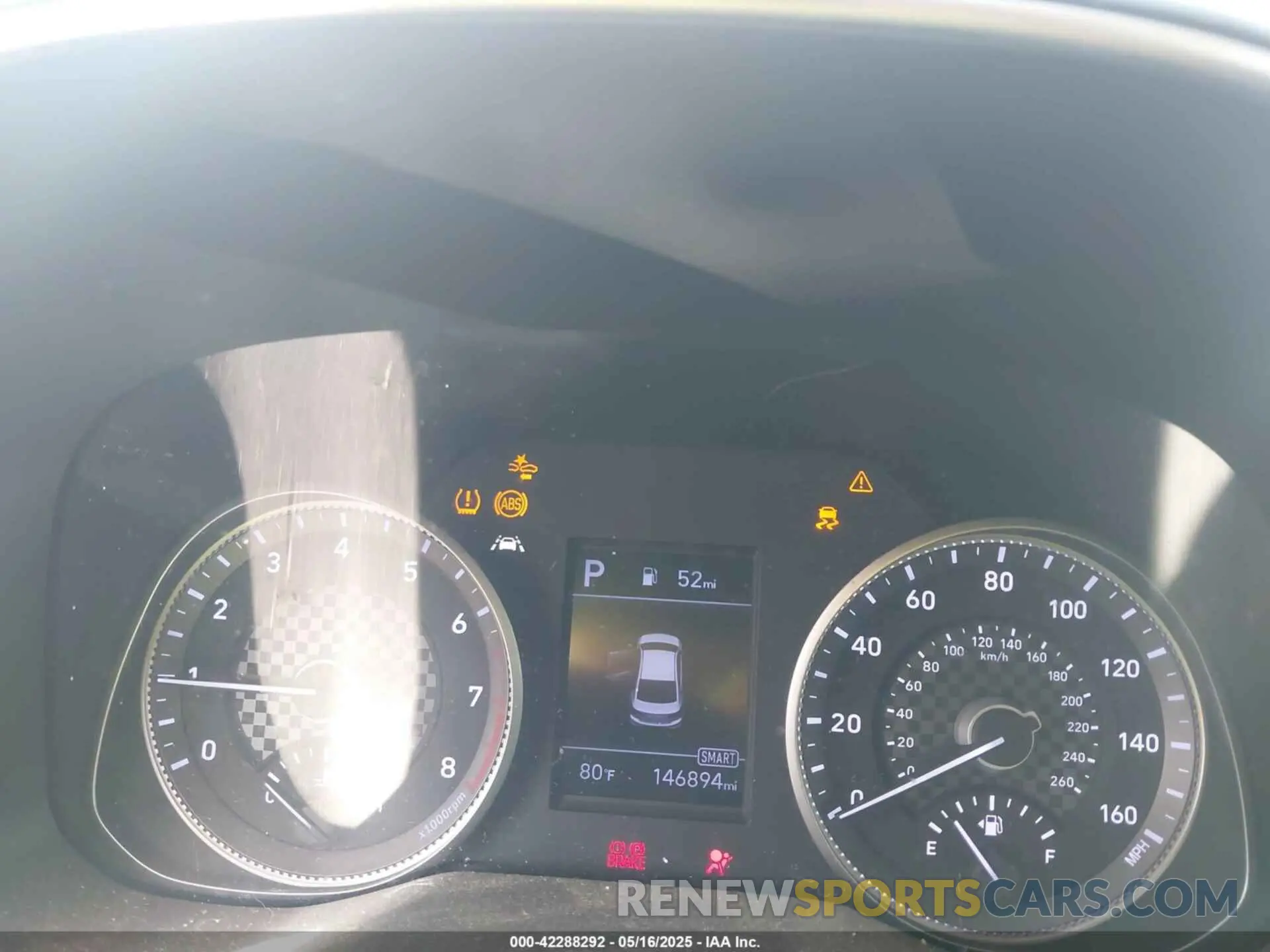 15 Photograph of a damaged car KMHD84LF7LU105161 HYUNDAI ELANTRA 2020