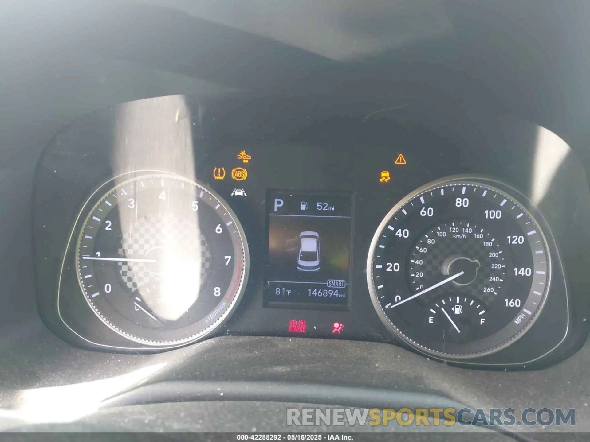 7 Photograph of a damaged car KMHD84LF7LU105161 HYUNDAI ELANTRA 2020