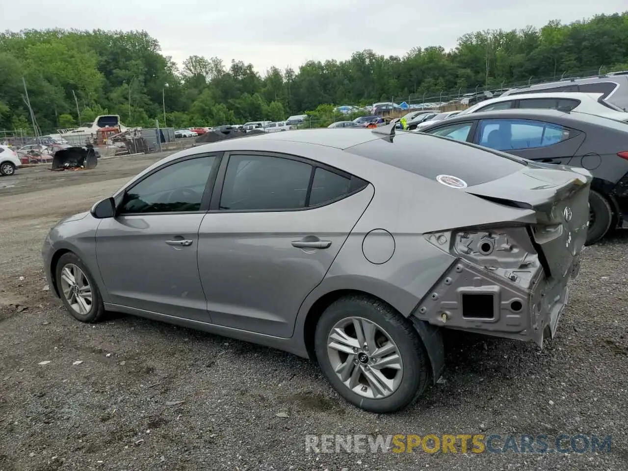 2 Photograph of a damaged car KMHD84LF7LU910514 HYUNDAI ELANTRA 2020