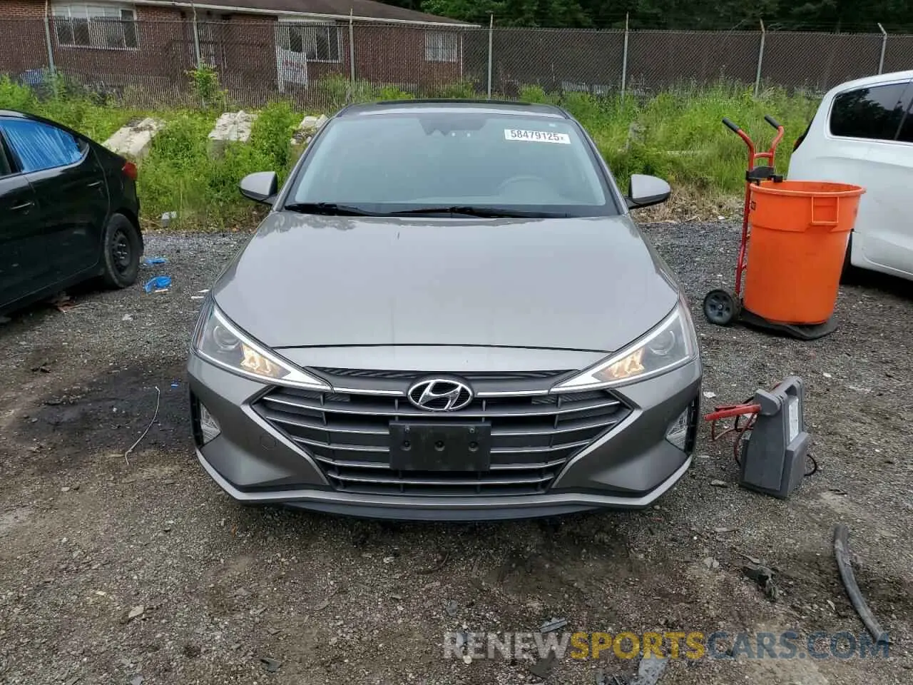 5 Photograph of a damaged car KMHD84LF7LU910514 HYUNDAI ELANTRA 2020