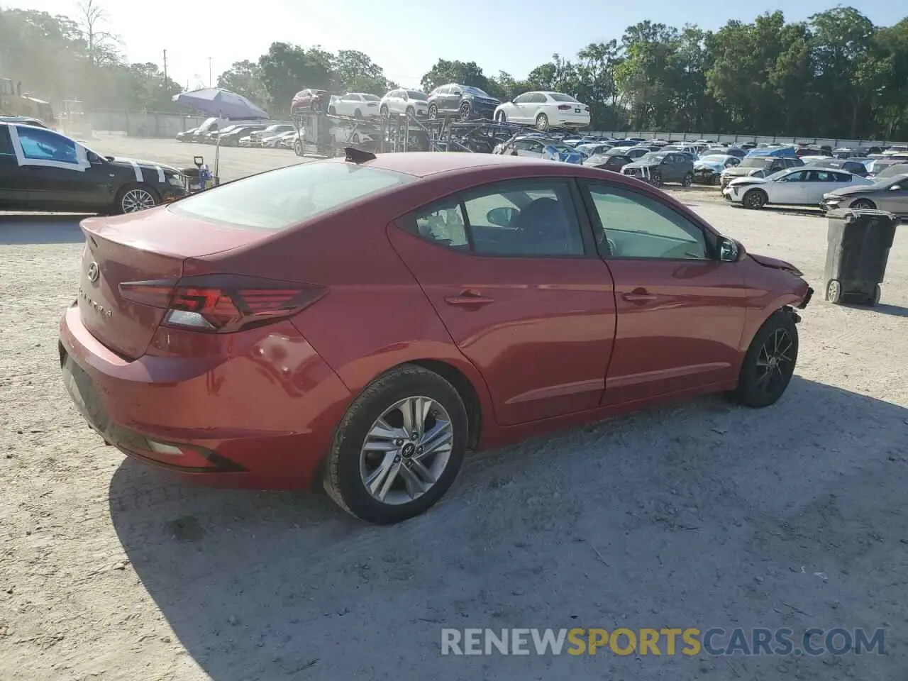 3 Photograph of a damaged car KMHD84LF7LU915034 HYUNDAI ELANTRA 2020