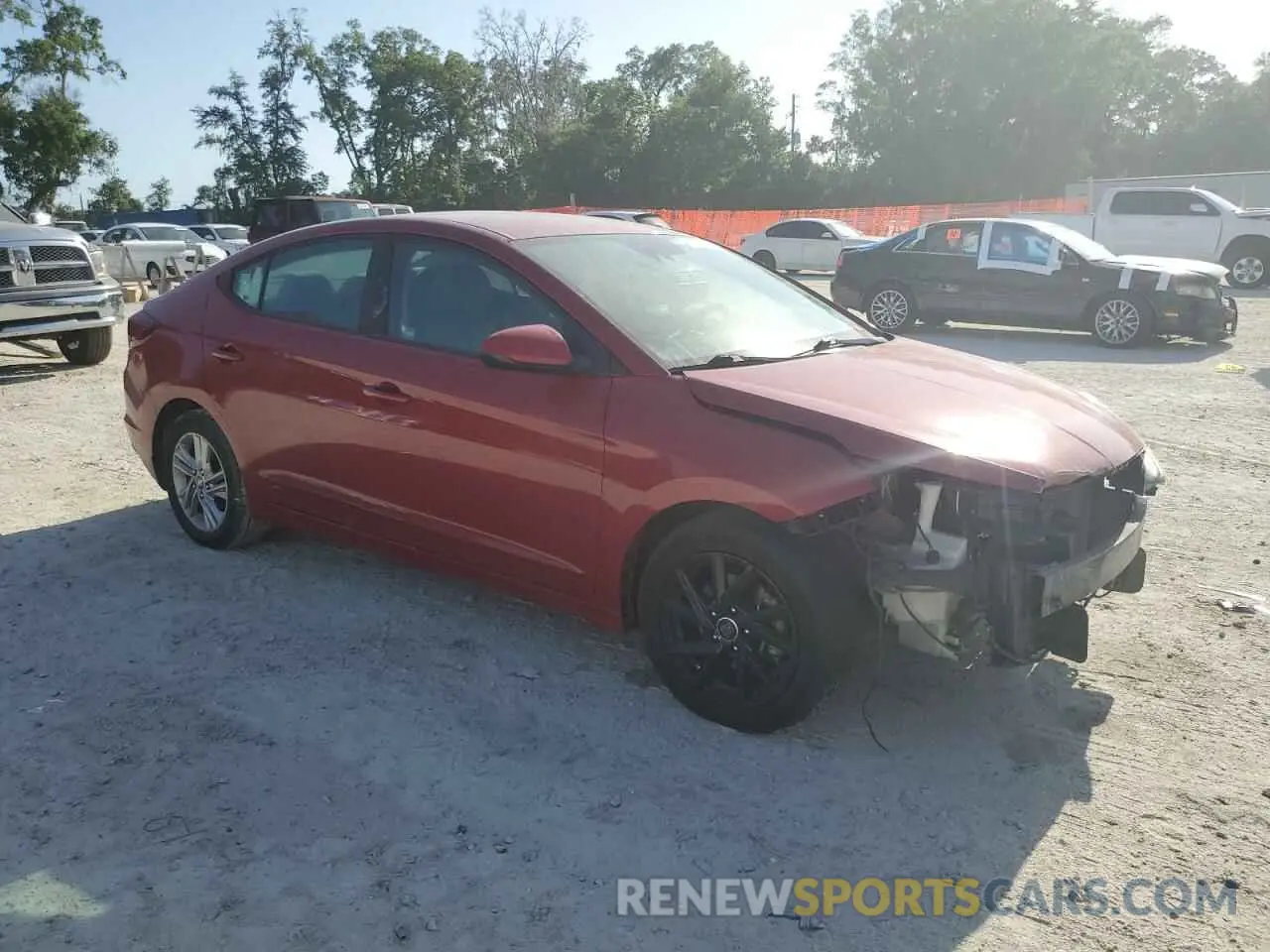 4 Photograph of a damaged car KMHD84LF7LU915034 HYUNDAI ELANTRA 2020