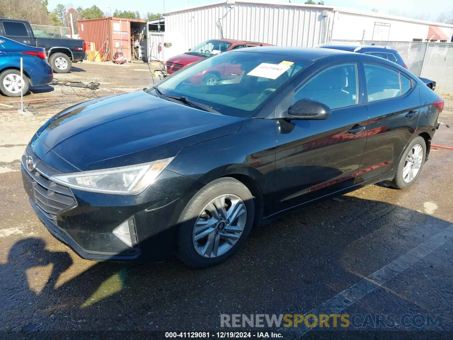 2 Photograph of a damaged car KMHD84LF7LU938409 HYUNDAI ELANTRA 2020