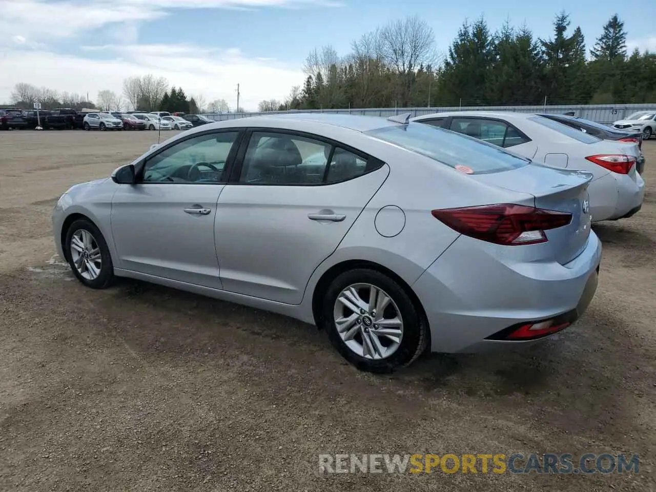 2 Photograph of a damaged car KMHD84LF7LU945263 HYUNDAI ELANTRA 2020
