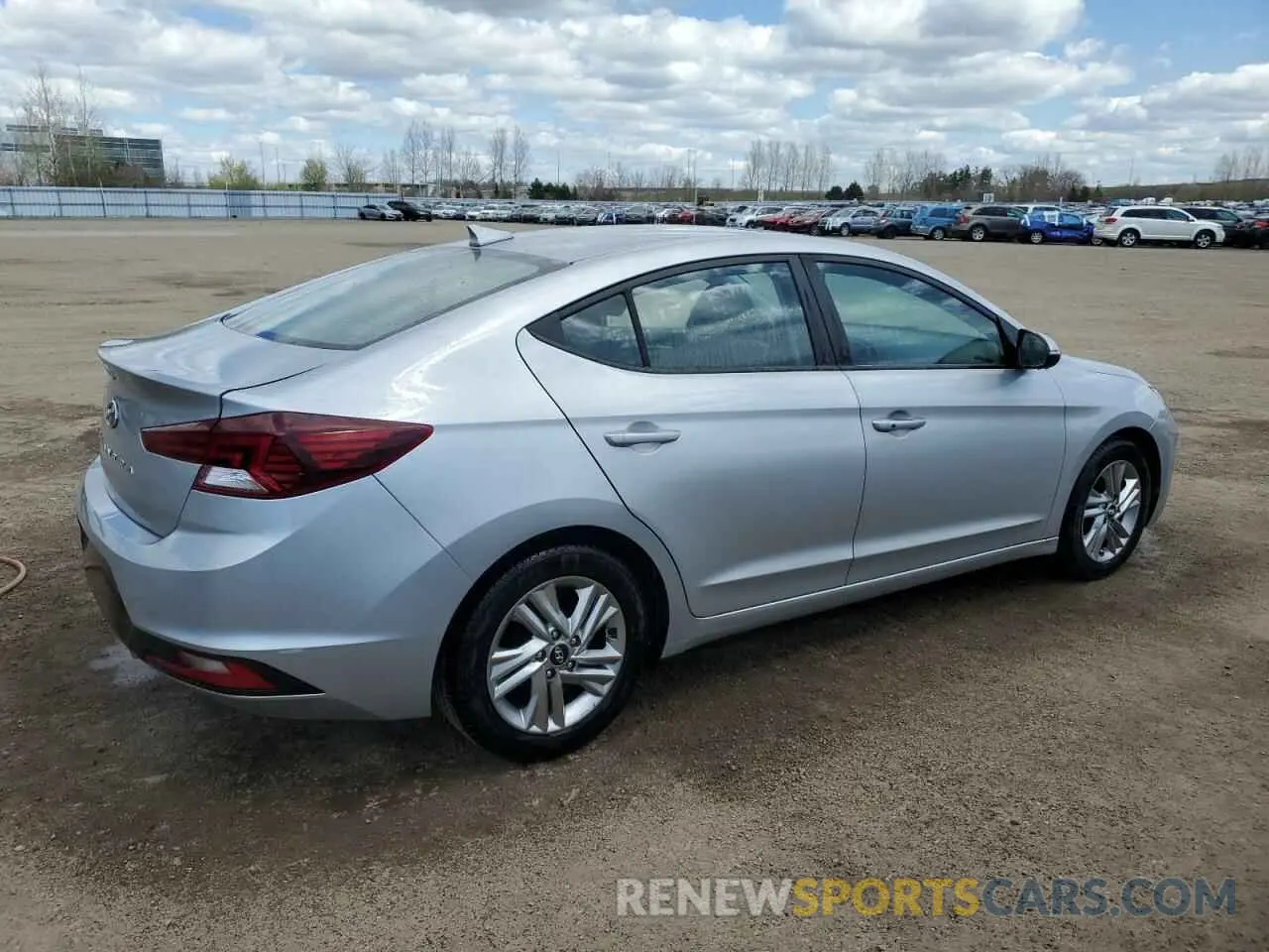 3 Photograph of a damaged car KMHD84LF7LU945263 HYUNDAI ELANTRA 2020