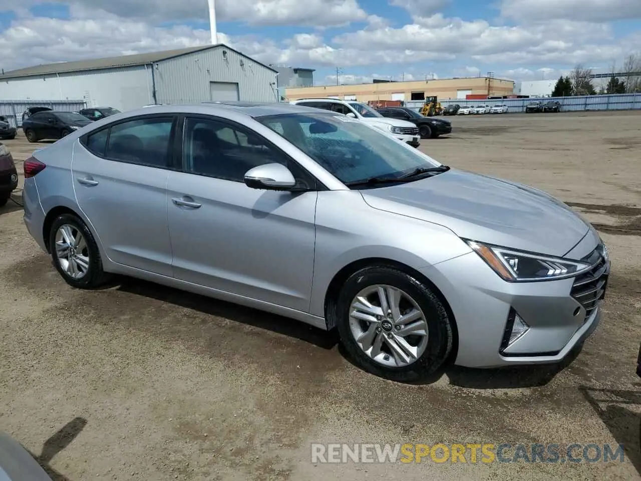 4 Photograph of a damaged car KMHD84LF7LU945263 HYUNDAI ELANTRA 2020