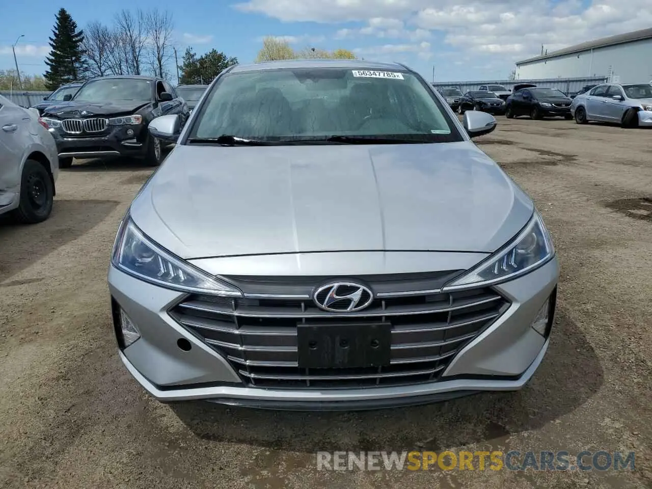 5 Photograph of a damaged car KMHD84LF7LU945263 HYUNDAI ELANTRA 2020