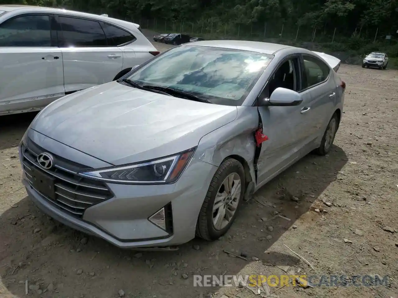 1 Photograph of a damaged car KMHD84LF7LU954996 HYUNDAI ELANTRA 2020