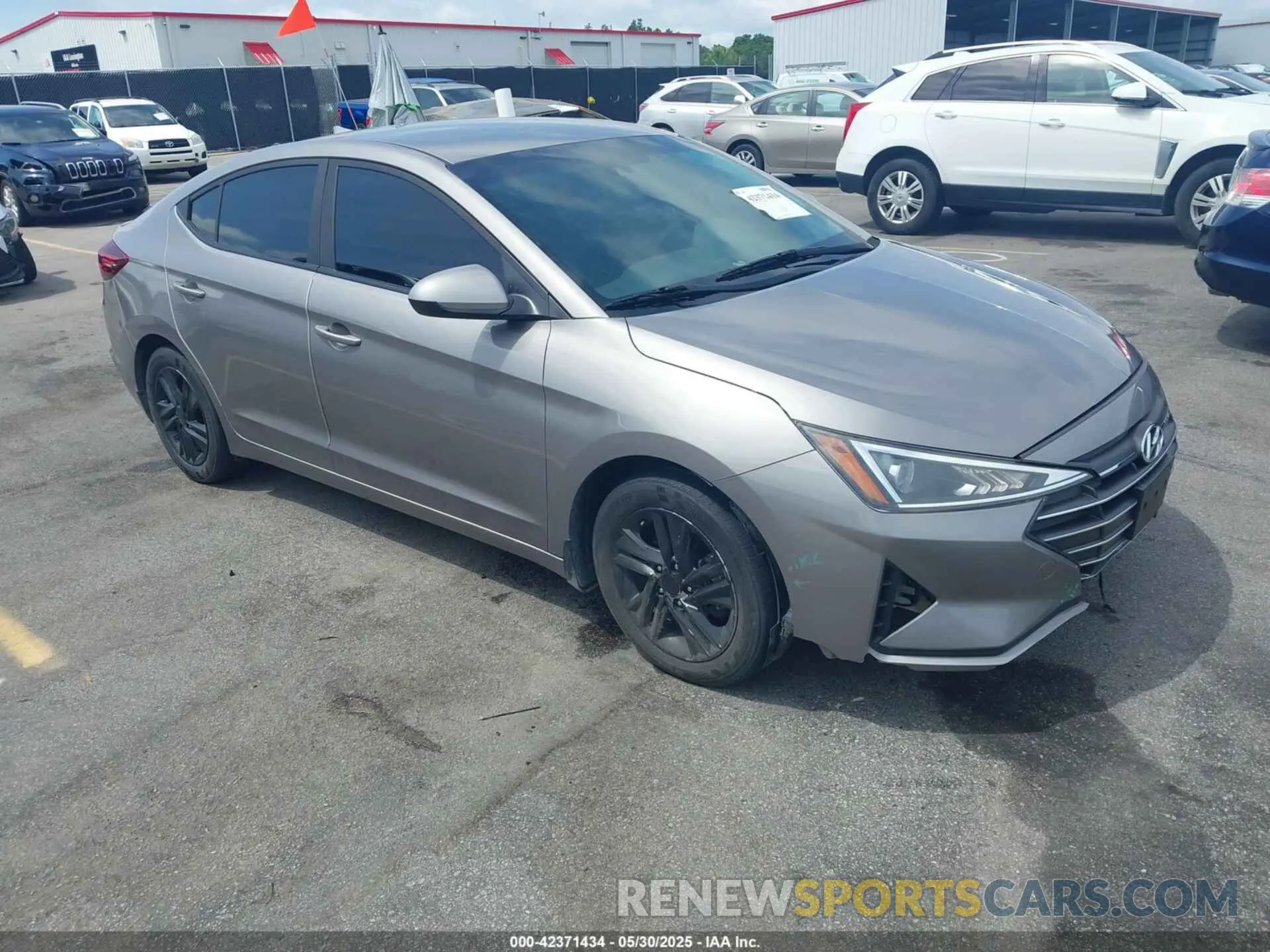 1 Photograph of a damaged car KMHD84LF7LU967585 HYUNDAI ELANTRA 2020
