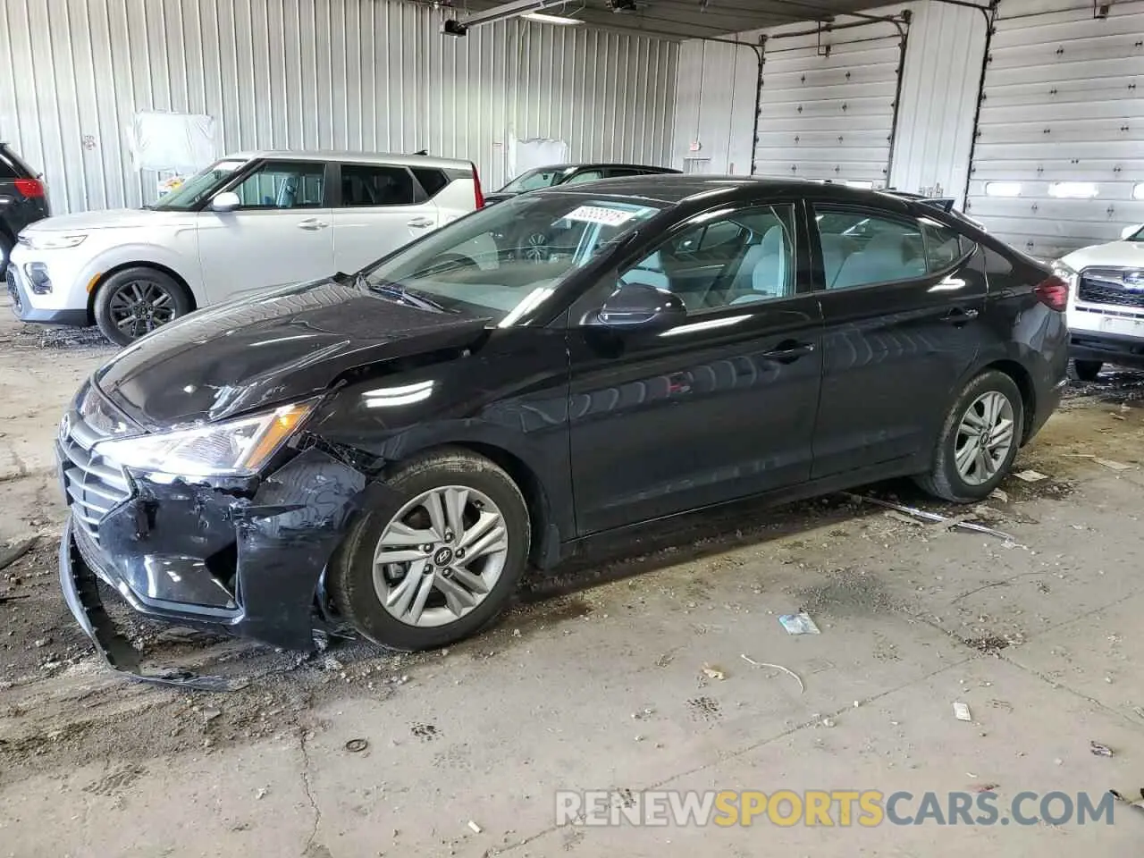 1 Photograph of a damaged car KMHD84LF7LU987013 HYUNDAI ELANTRA 2020