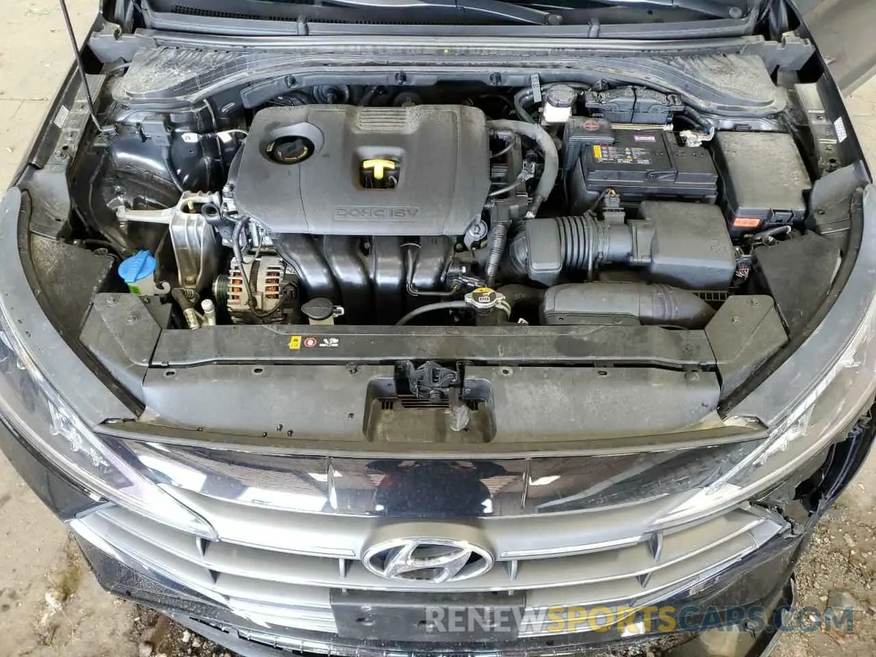 11 Photograph of a damaged car KMHD84LF7LU987013 HYUNDAI ELANTRA 2020
