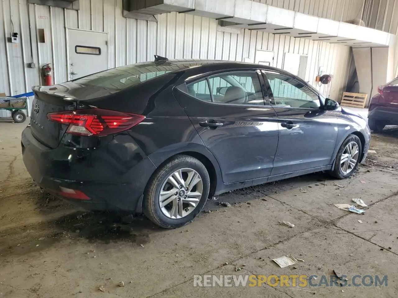 3 Photograph of a damaged car KMHD84LF7LU987013 HYUNDAI ELANTRA 2020
