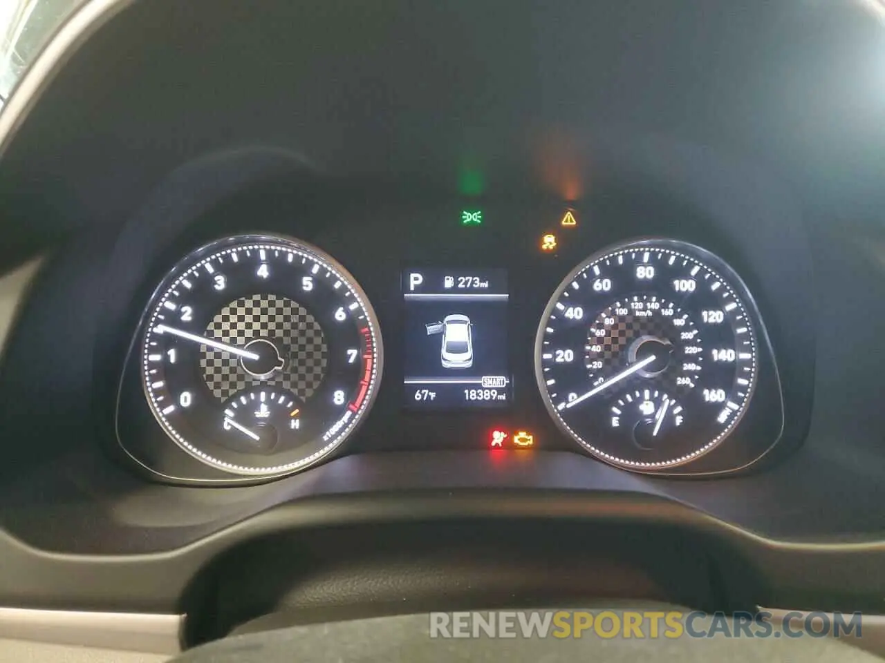9 Photograph of a damaged car KMHD84LF7LU987013 HYUNDAI ELANTRA 2020