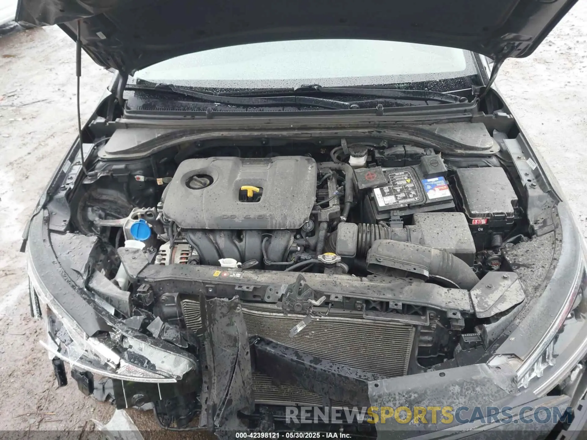 10 Photograph of a damaged car KMHD84LF8LU072283 HYUNDAI ELANTRA 2020