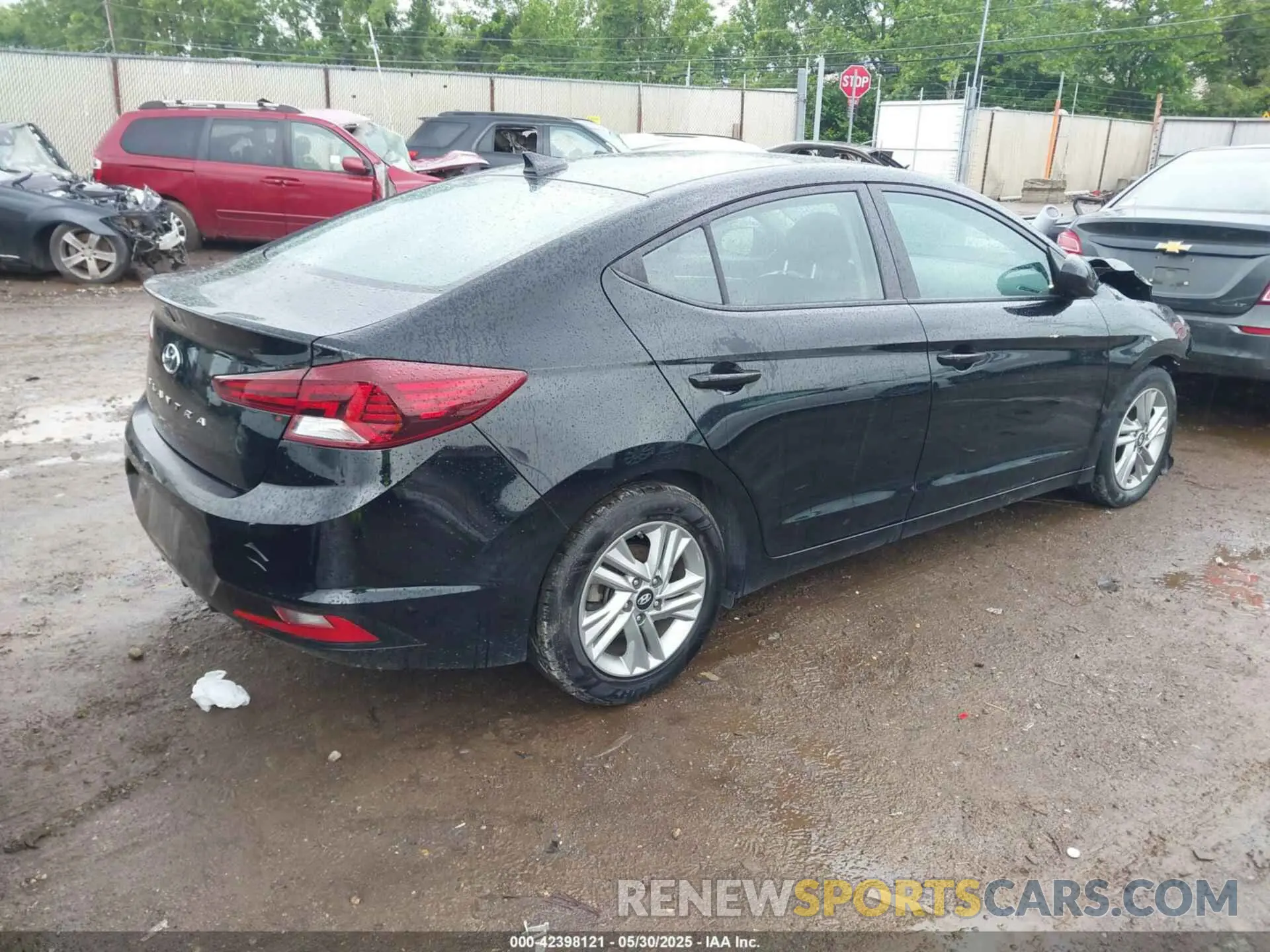 4 Photograph of a damaged car KMHD84LF8LU072283 HYUNDAI ELANTRA 2020