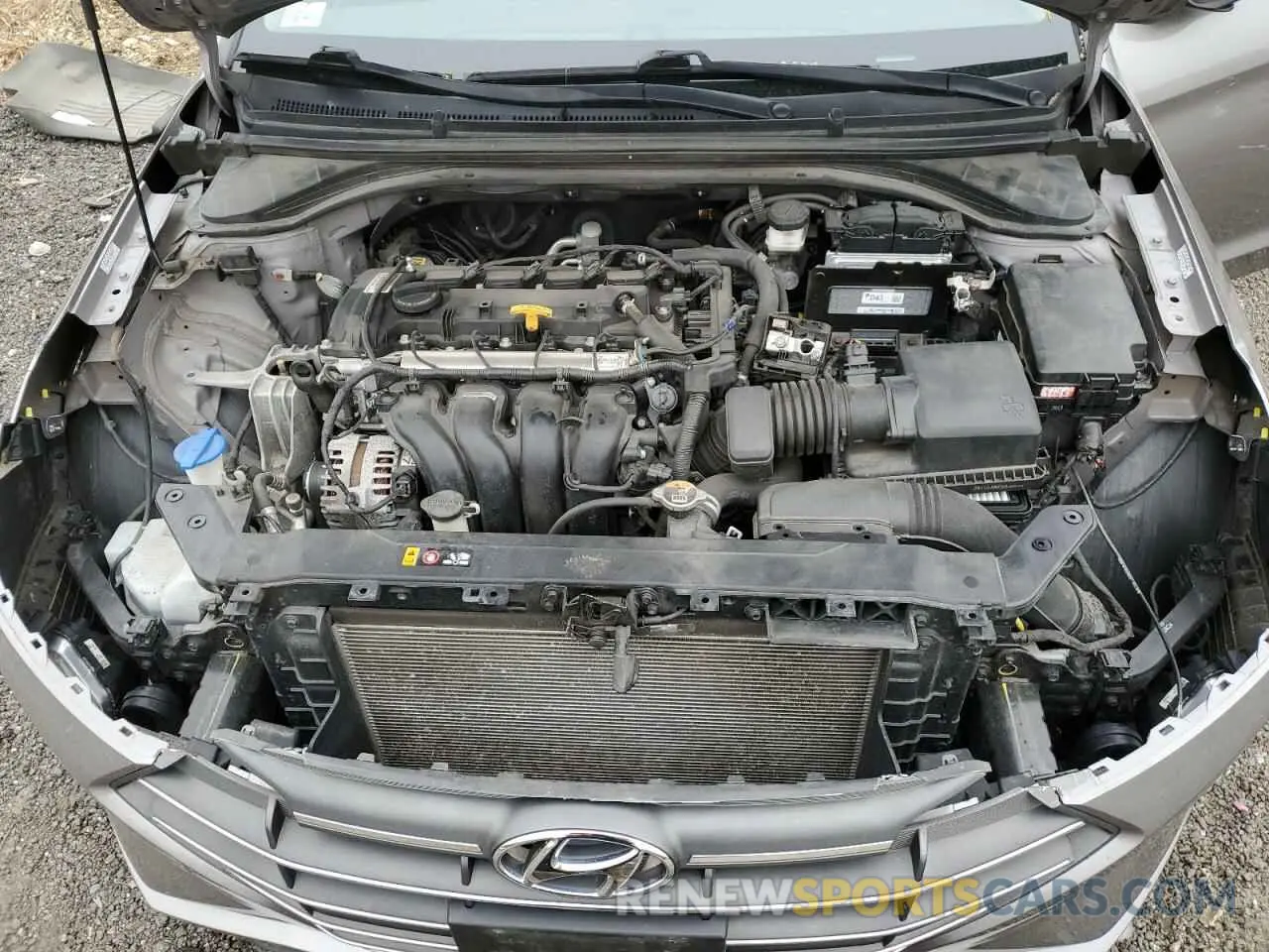 11 Photograph of a damaged car KMHD84LF8LU076723 HYUNDAI ELANTRA 2020