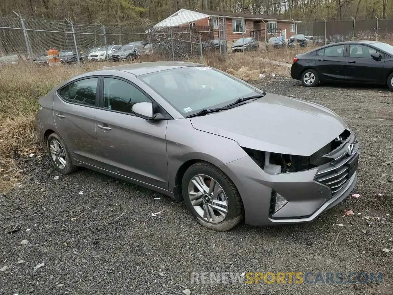4 Photograph of a damaged car KMHD84LF8LU076723 HYUNDAI ELANTRA 2020