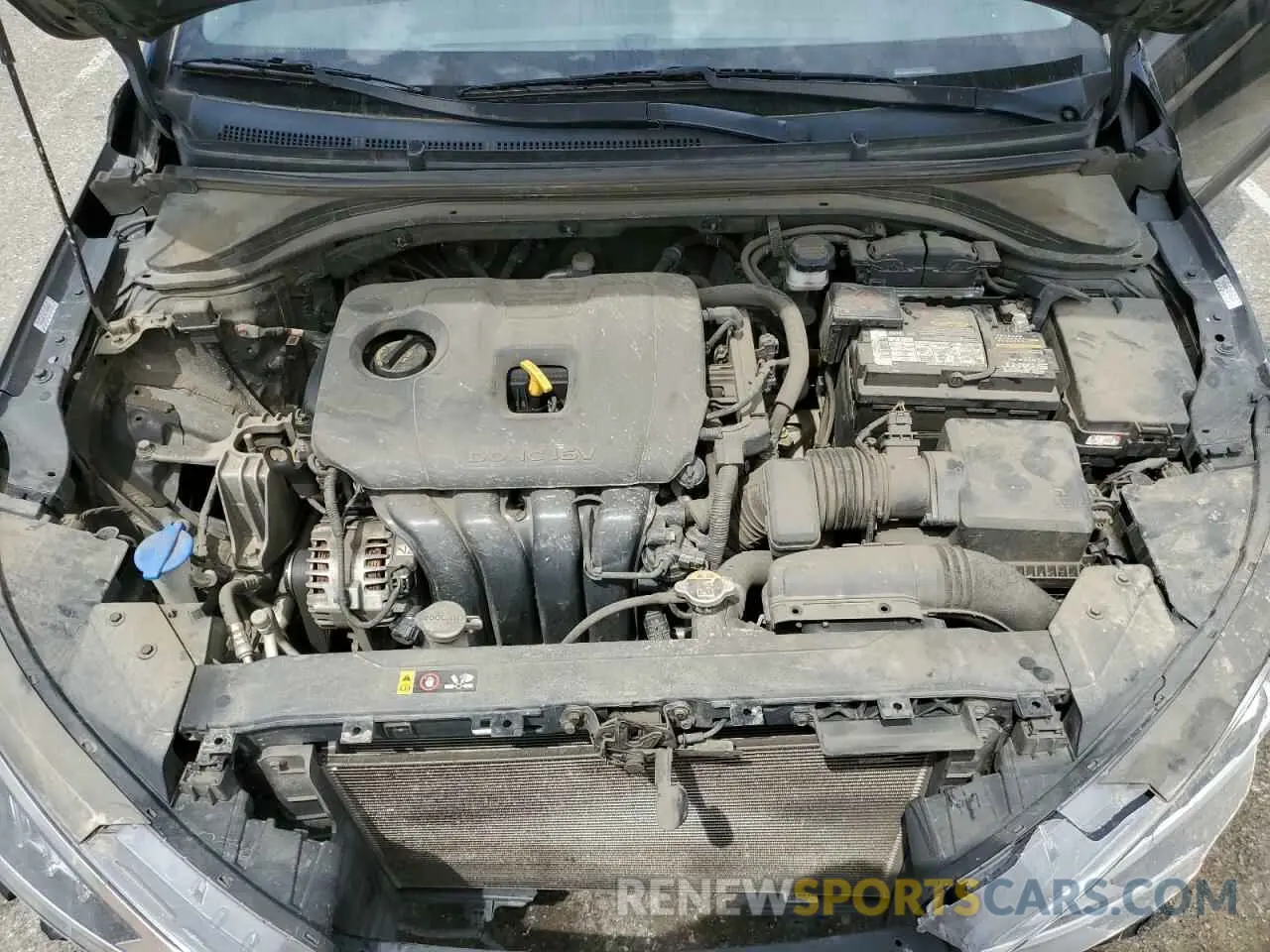11 Photograph of a damaged car KMHD84LF8LU076916 HYUNDAI ELANTRA 2020