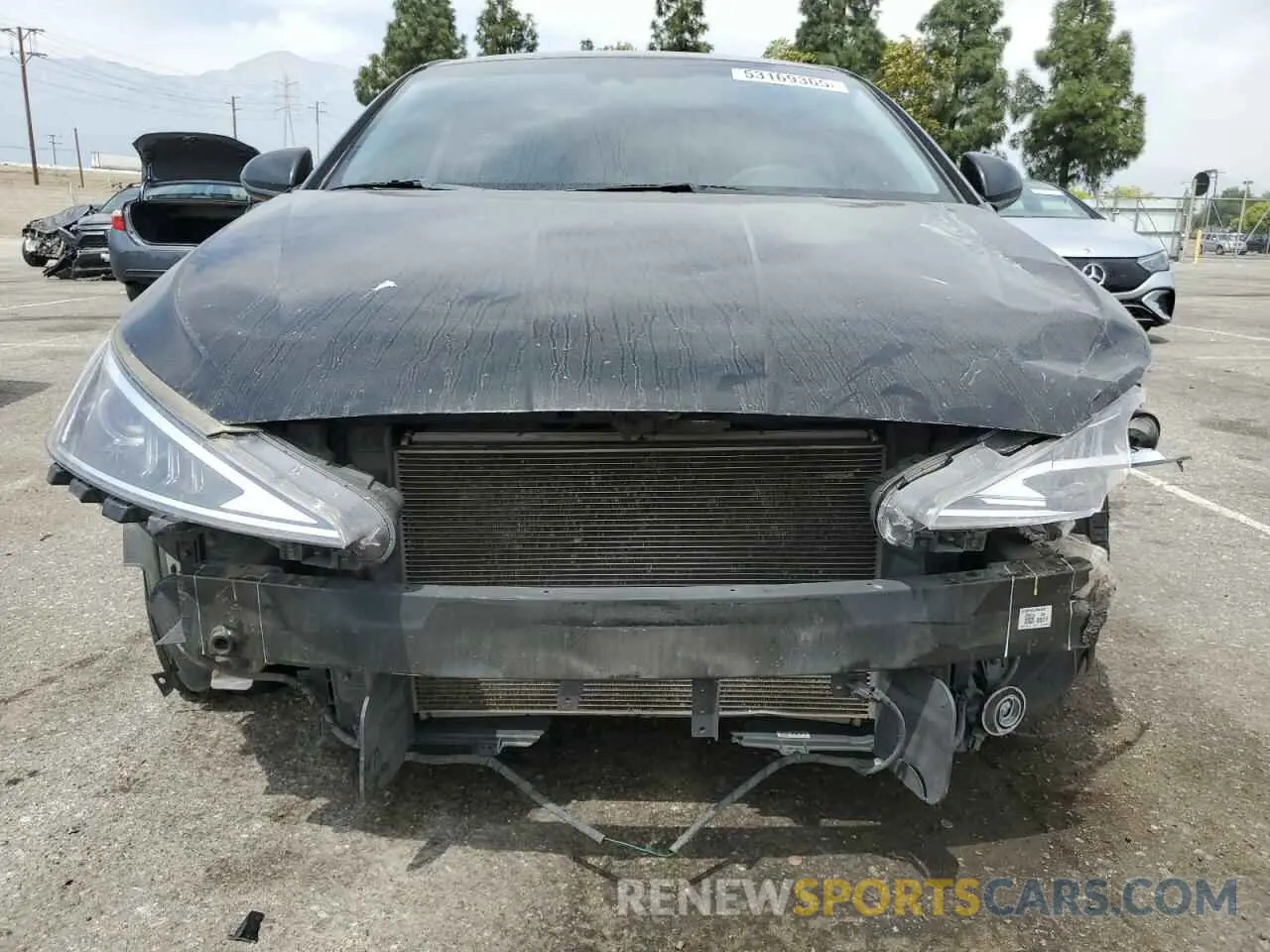 5 Photograph of a damaged car KMHD84LF8LU076916 HYUNDAI ELANTRA 2020
