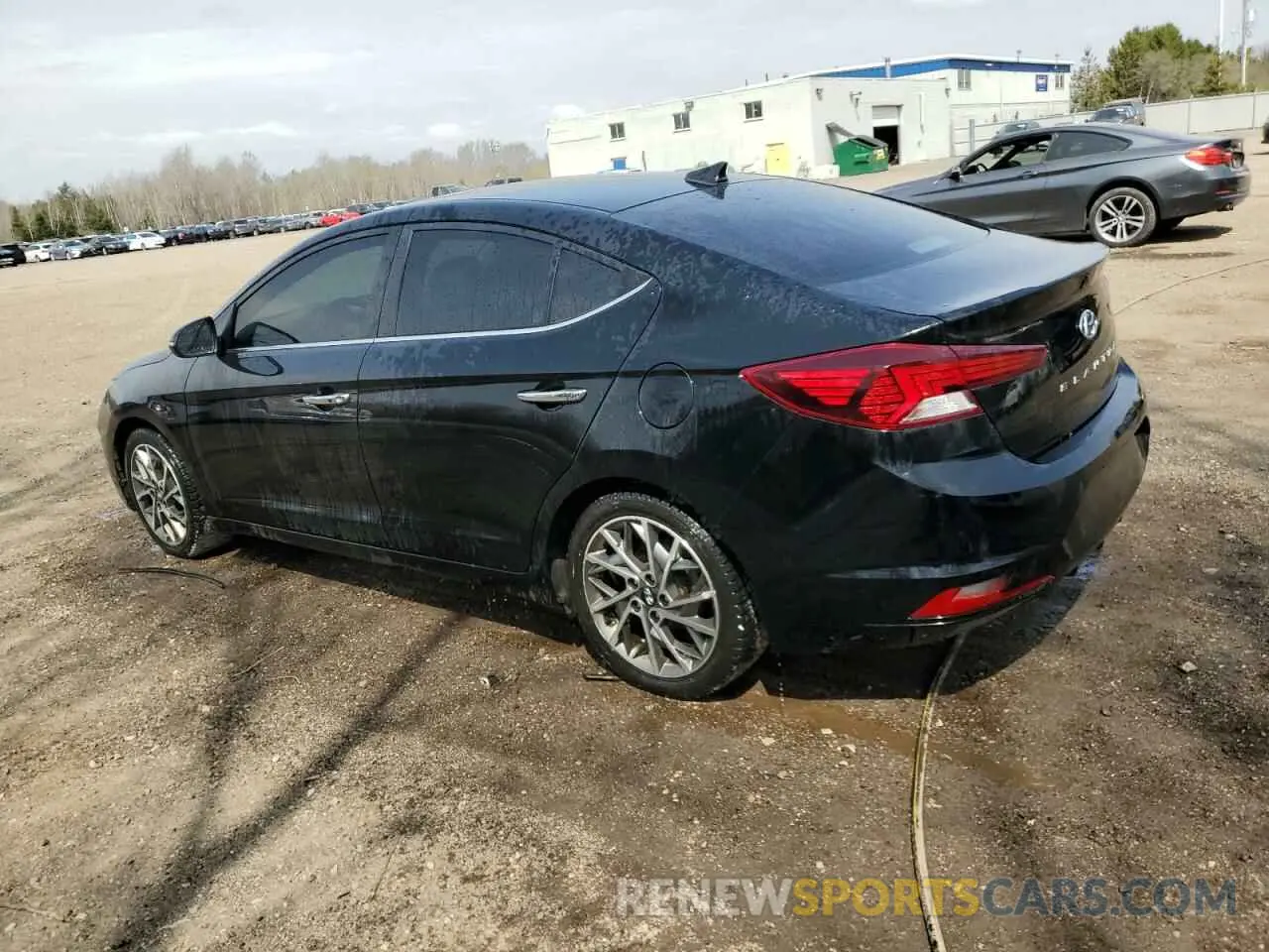 2 Photograph of a damaged car KMHD84LF8LU086491 HYUNDAI ELANTRA 2020