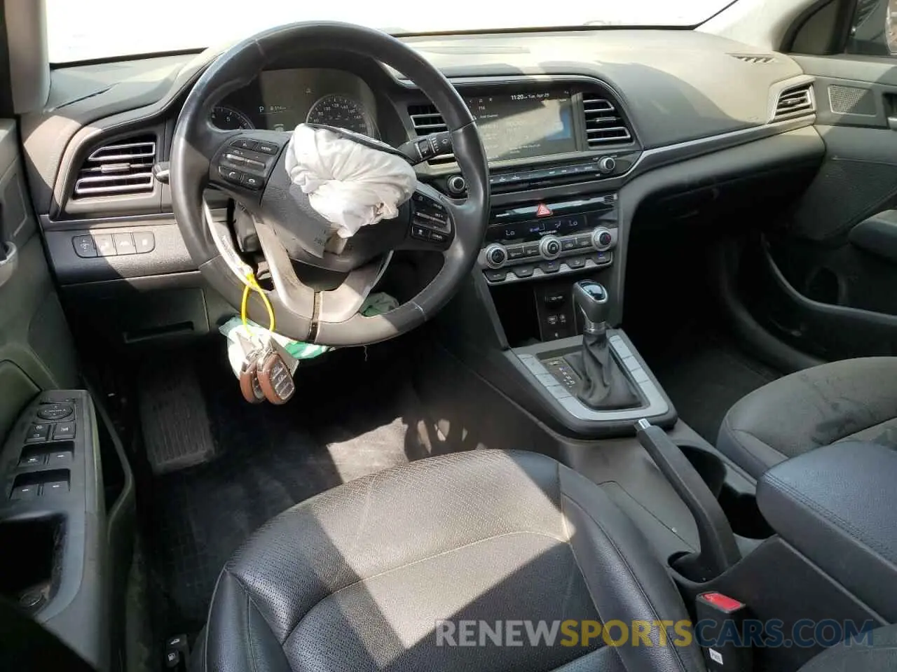8 Photograph of a damaged car KMHD84LF8LU086491 HYUNDAI ELANTRA 2020
