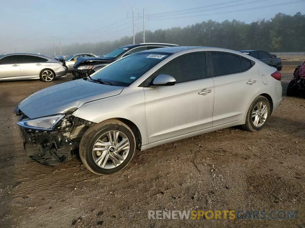 1 Photograph of a damaged car KMHD84LF8LU092890 HYUNDAI ELANTRA 2020