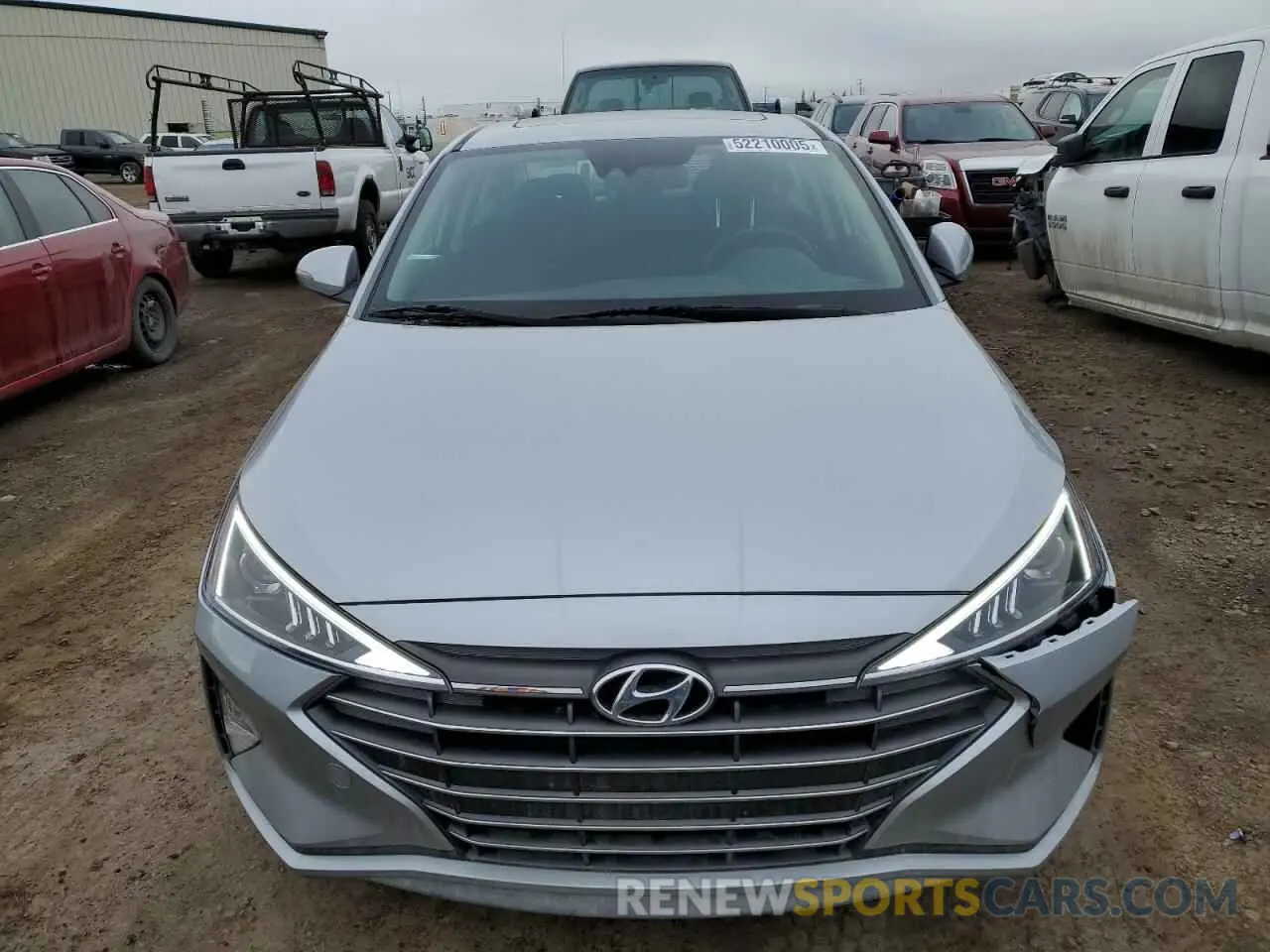5 Photograph of a damaged car KMHD84LF8LU099936 HYUNDAI ELANTRA 2020