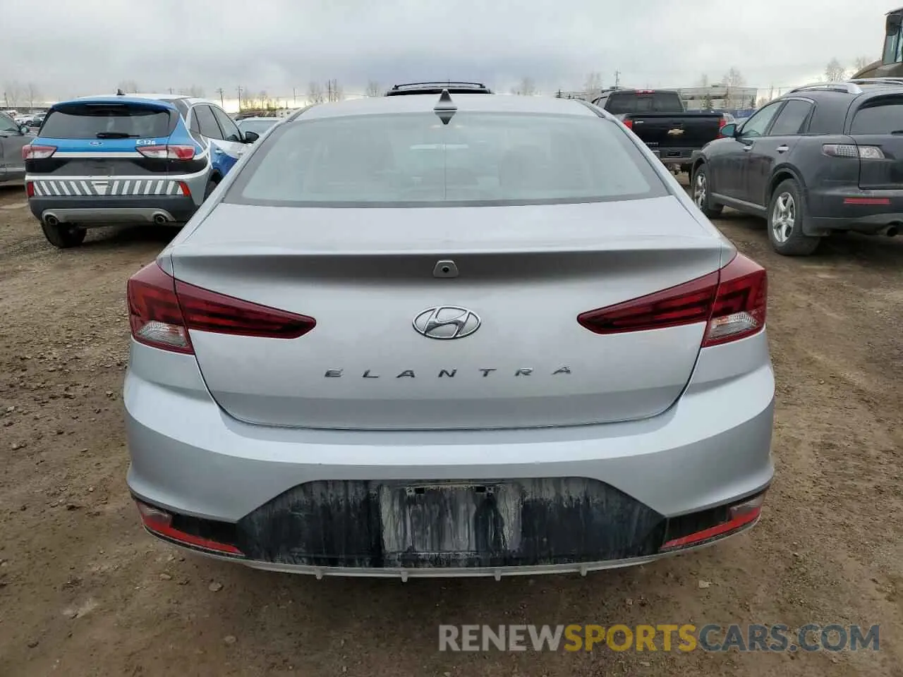 6 Photograph of a damaged car KMHD84LF8LU099936 HYUNDAI ELANTRA 2020