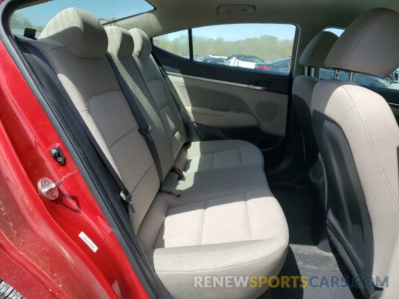 10 Photograph of a damaged car KMHD84LF8LU902096 HYUNDAI ELANTRA 2020
